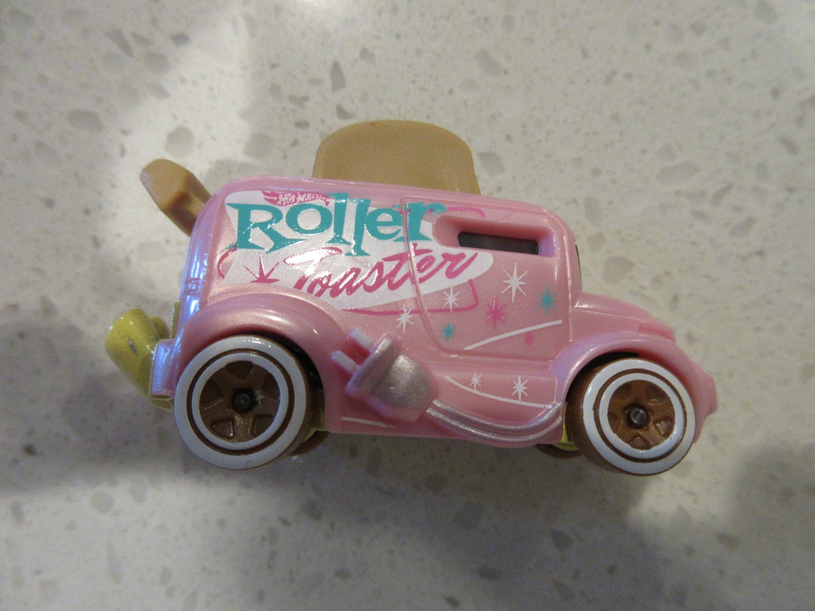 2026 Hot Wheels Roller Toaster Yellow Experimotors 1:64 DIECAST Toy Race Car