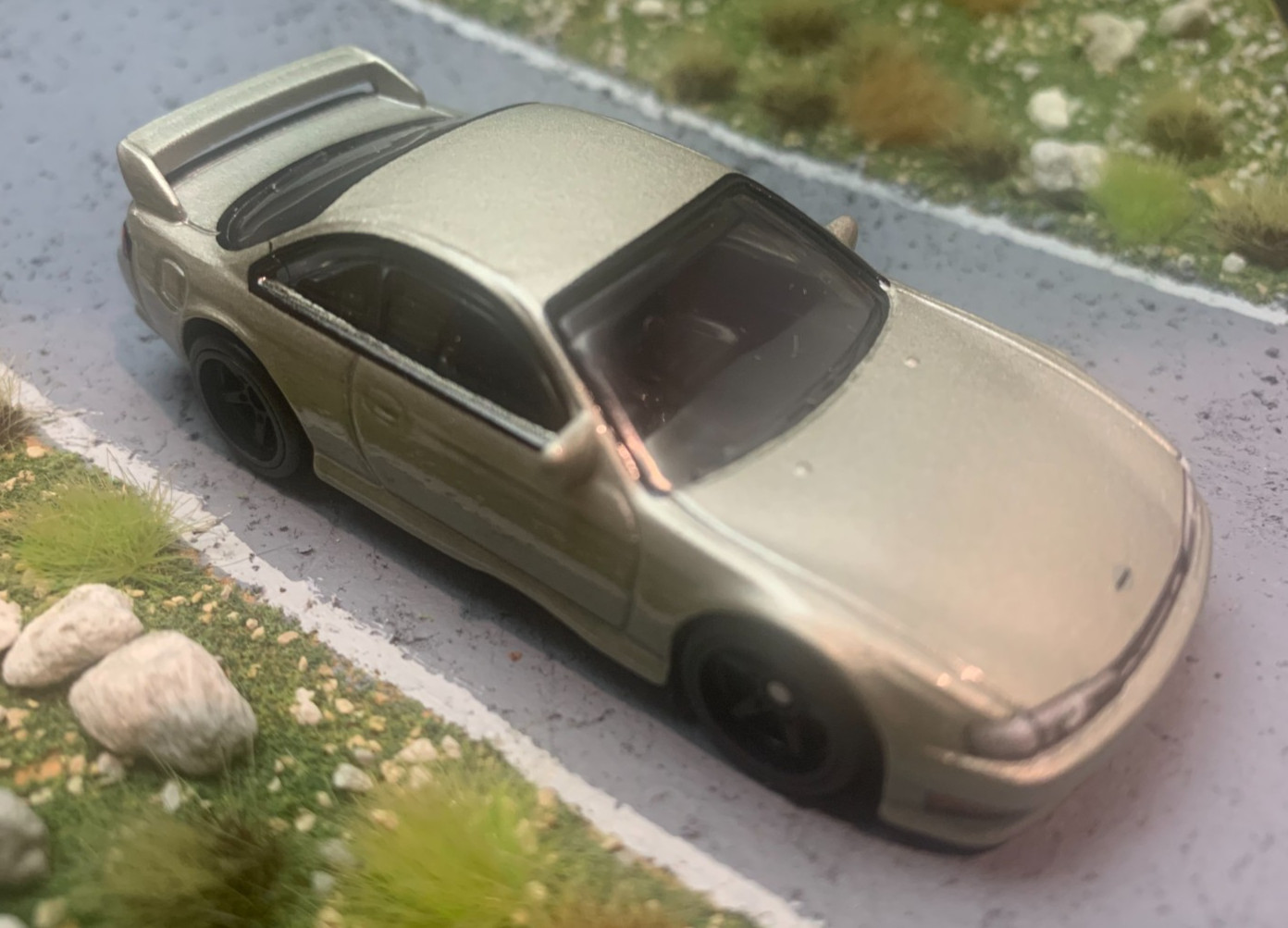 Hot Wheels Premium, Car Culture, Slide Street 2, Nissan 240sx (S14), #4/5, Loose