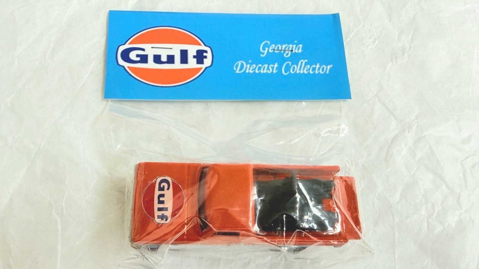 Hot Wheels Texas Drive’Em Gulf Pickup w Dirt Bikes Custom Georgia Diecast Rare