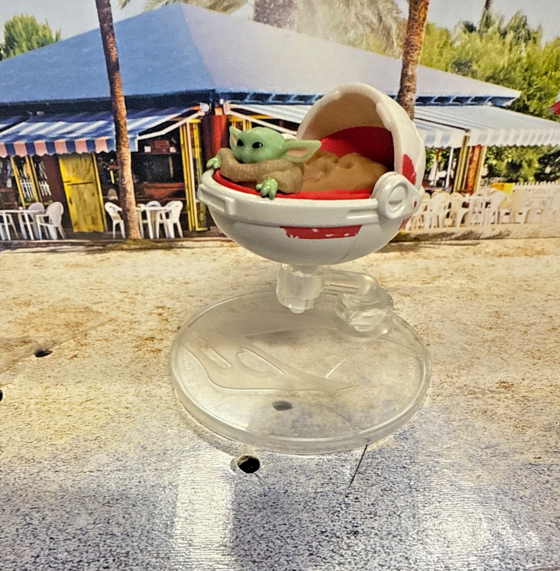 Hot Wheels Hover Pram “The Child” HW ’20 Star Wars Starships Loose VHTF!