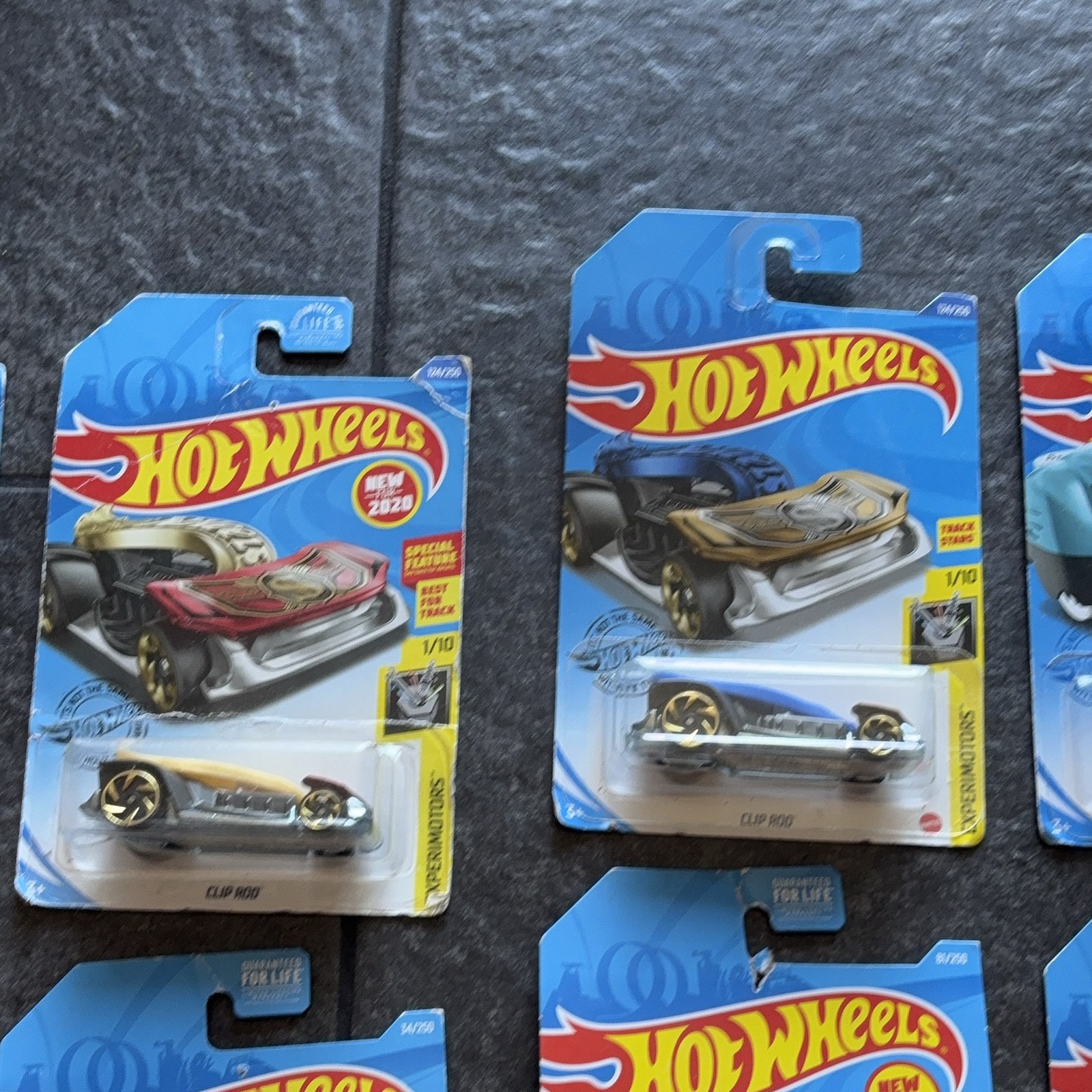 Hot Wheels Experimotors Die-cast Toy Cars 1:64 Scale Multi-Color Metal Lot 17