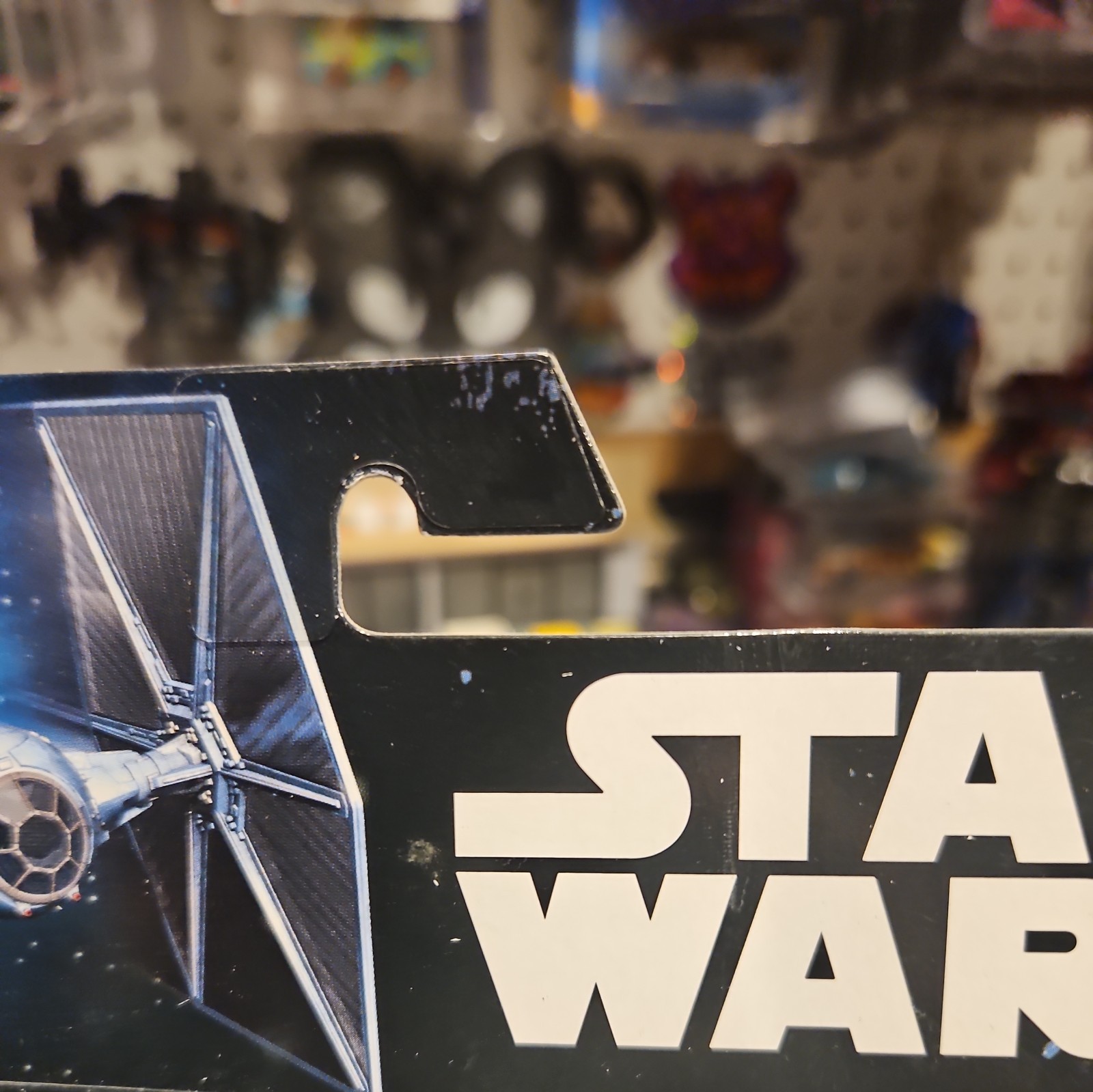 2014 Hot Wheels Star Wars Starships Tie Fighter Flight Stand