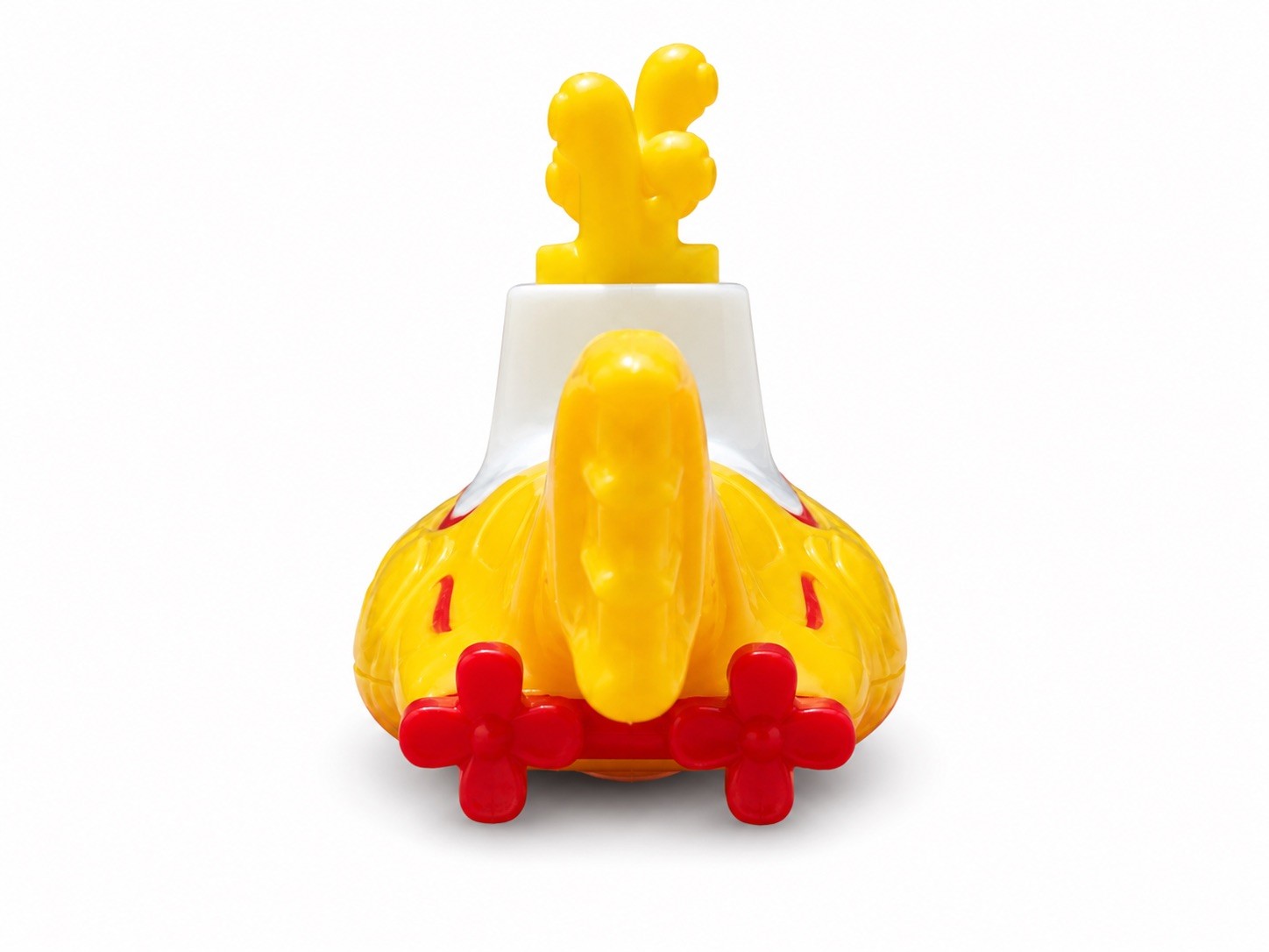 Hot Wheels Yellow Submarine Beatles Mattel Rolling Toy 2015 Yellow Plastic