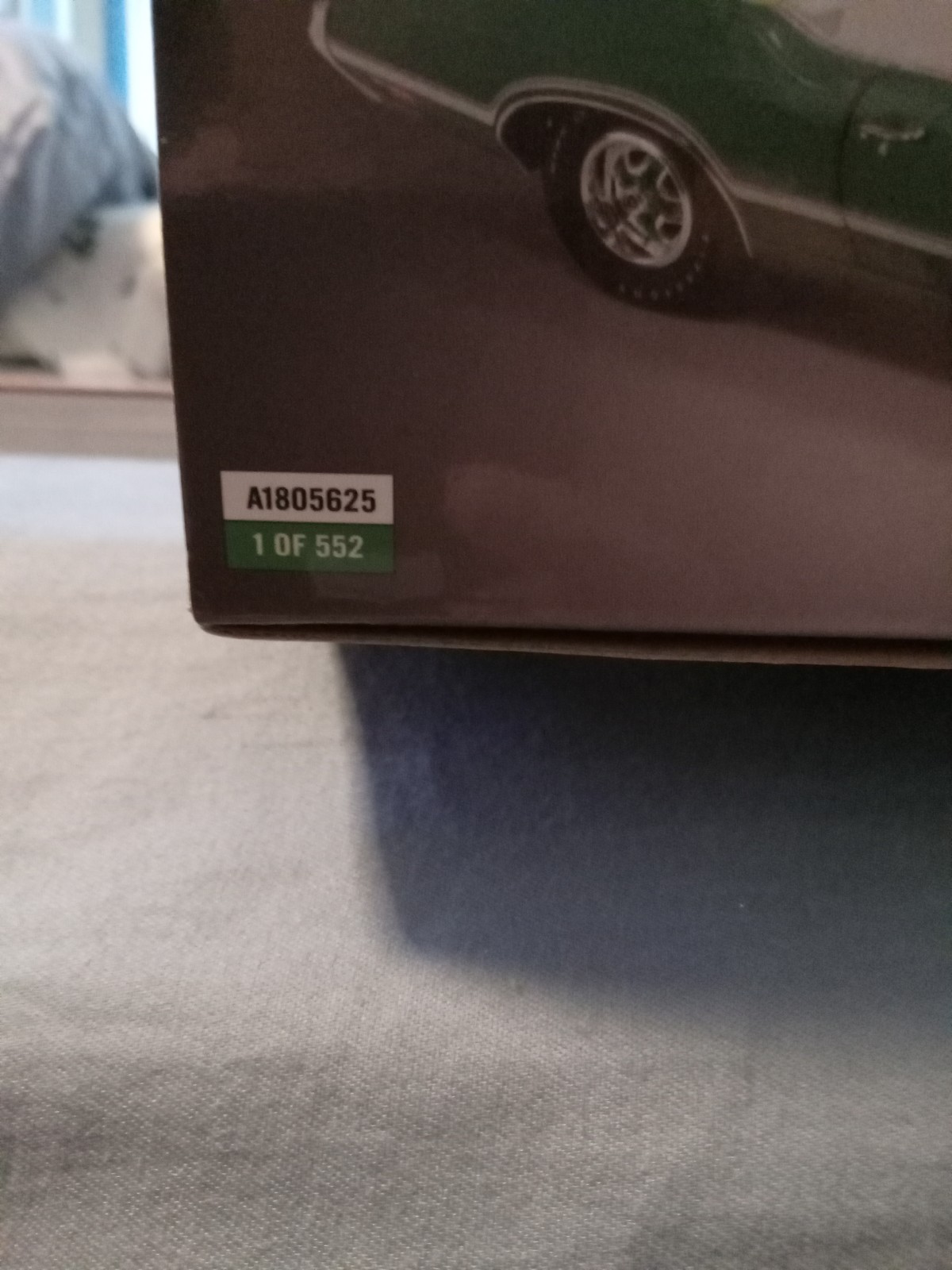 1972 dicast 442 w30 green oldsmobile. Pristine NM.