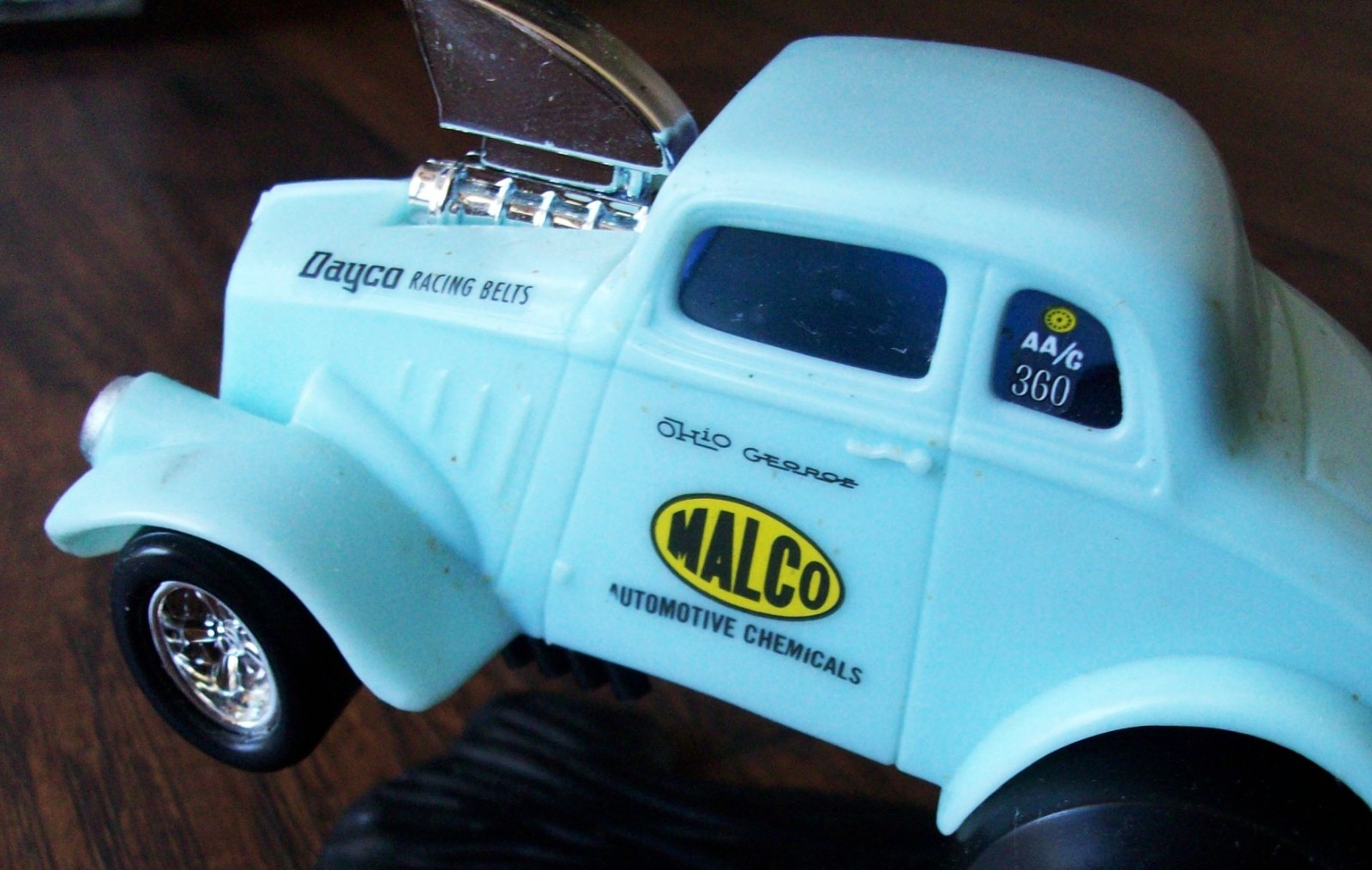 WHEELSTANDING Malco Gasser 1933 Willys Ohio George Montgomery Plastic 1/25 NHRA