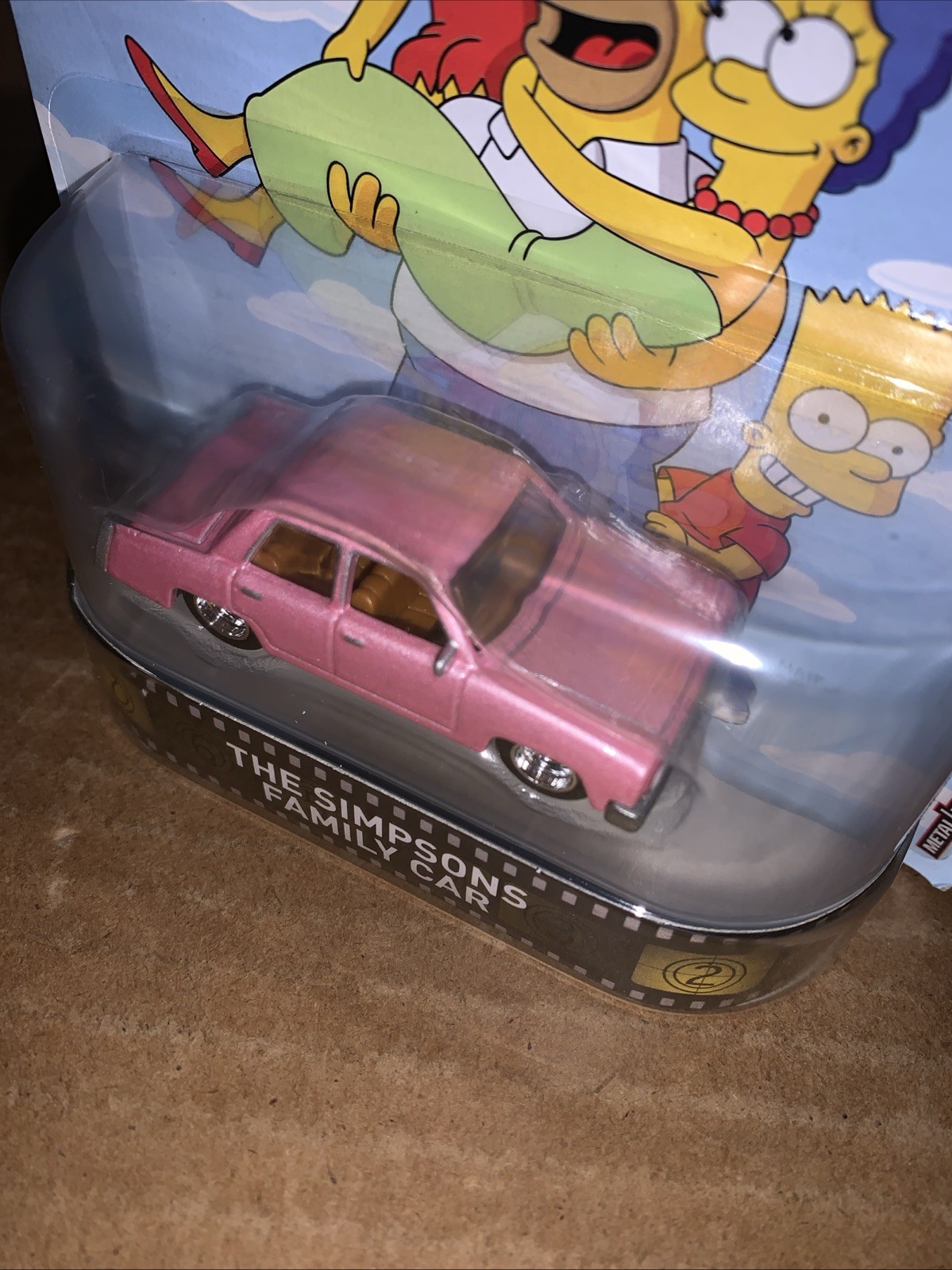 2017 Hot Wheels Real Riders The Simpsons Family Car New