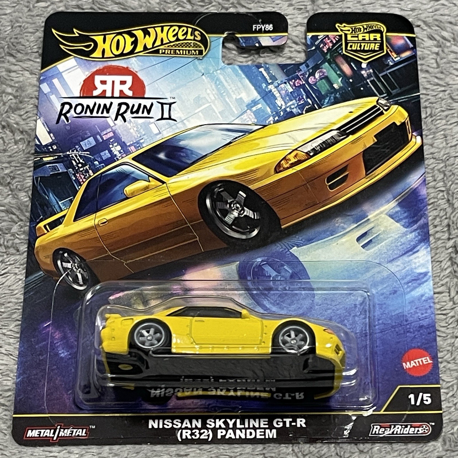 Hot Wheels 2025 Nissan Skyline GT-R R32 Pandem Ronin Run 2 II 1/5 Car Culture