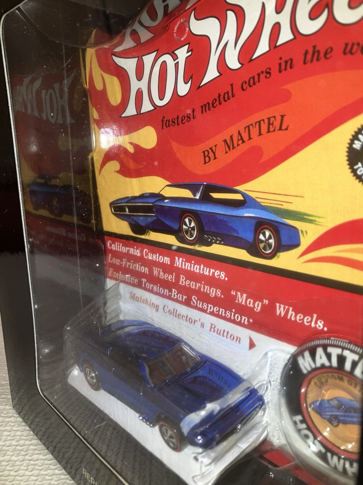 Hot Wheels Redline CUSTOM OTTO Mint In Box, Club Exclusive 0614, 2713/4000 RARE!