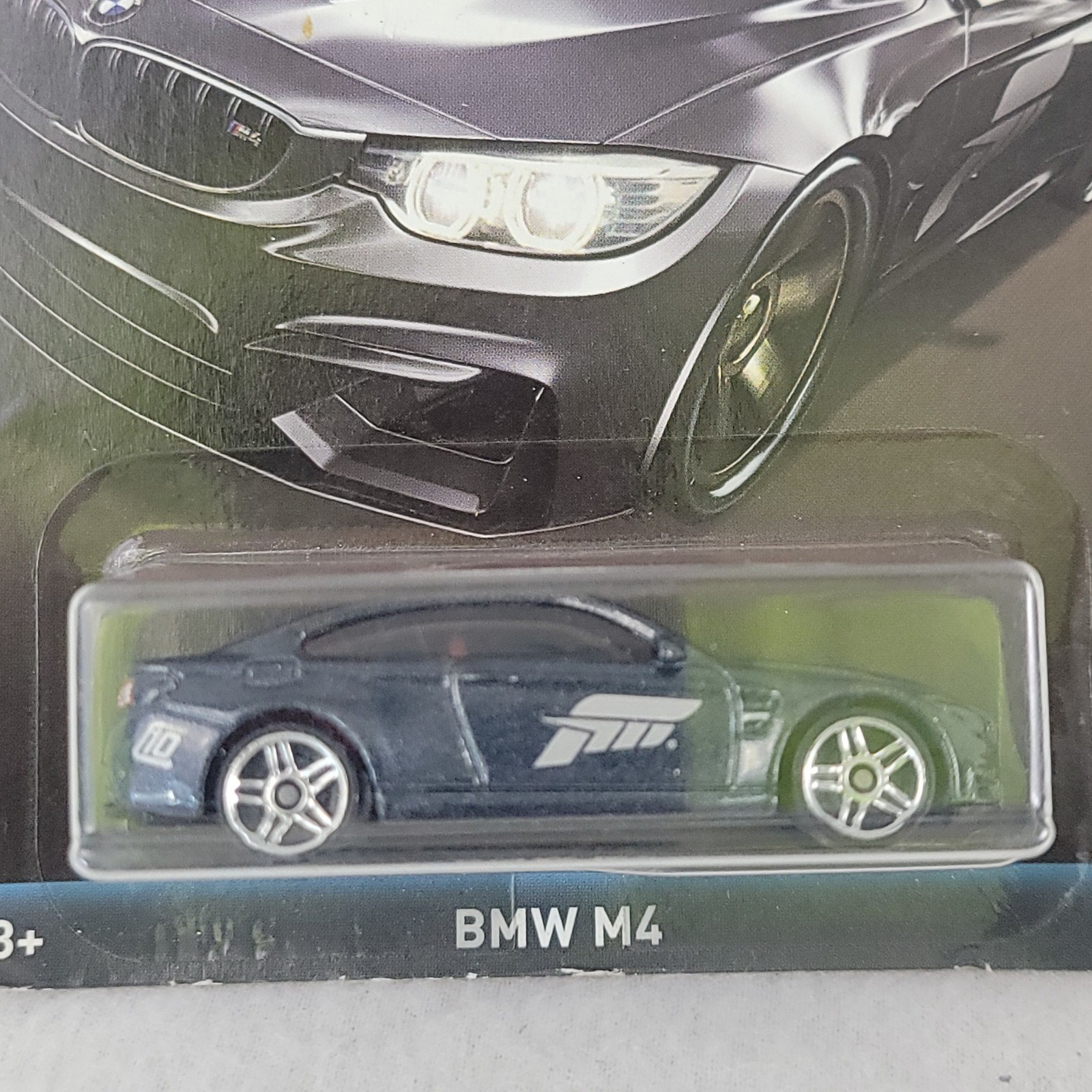 Hot Wheels Forza Motorsport BMW M4 3/6 Dark Blue Diecast Car 1:64 DWF34 2017