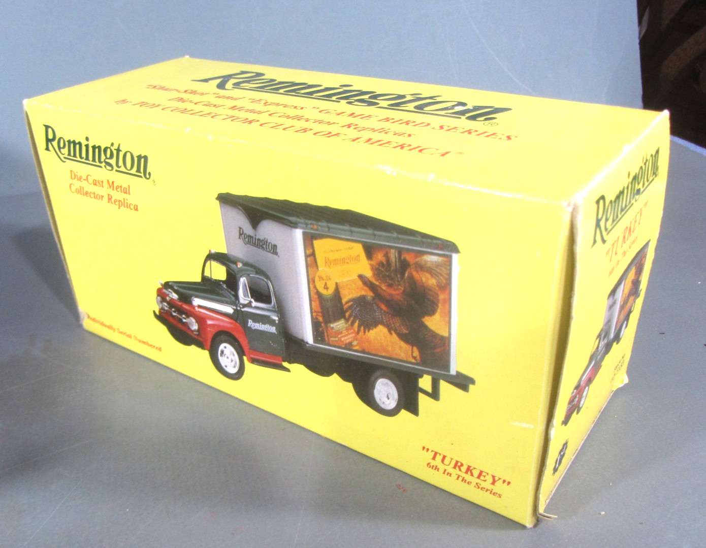 First Gear Diecast Remington Turkey #6 in Series ’51 Ford Delivery Truck w/Box