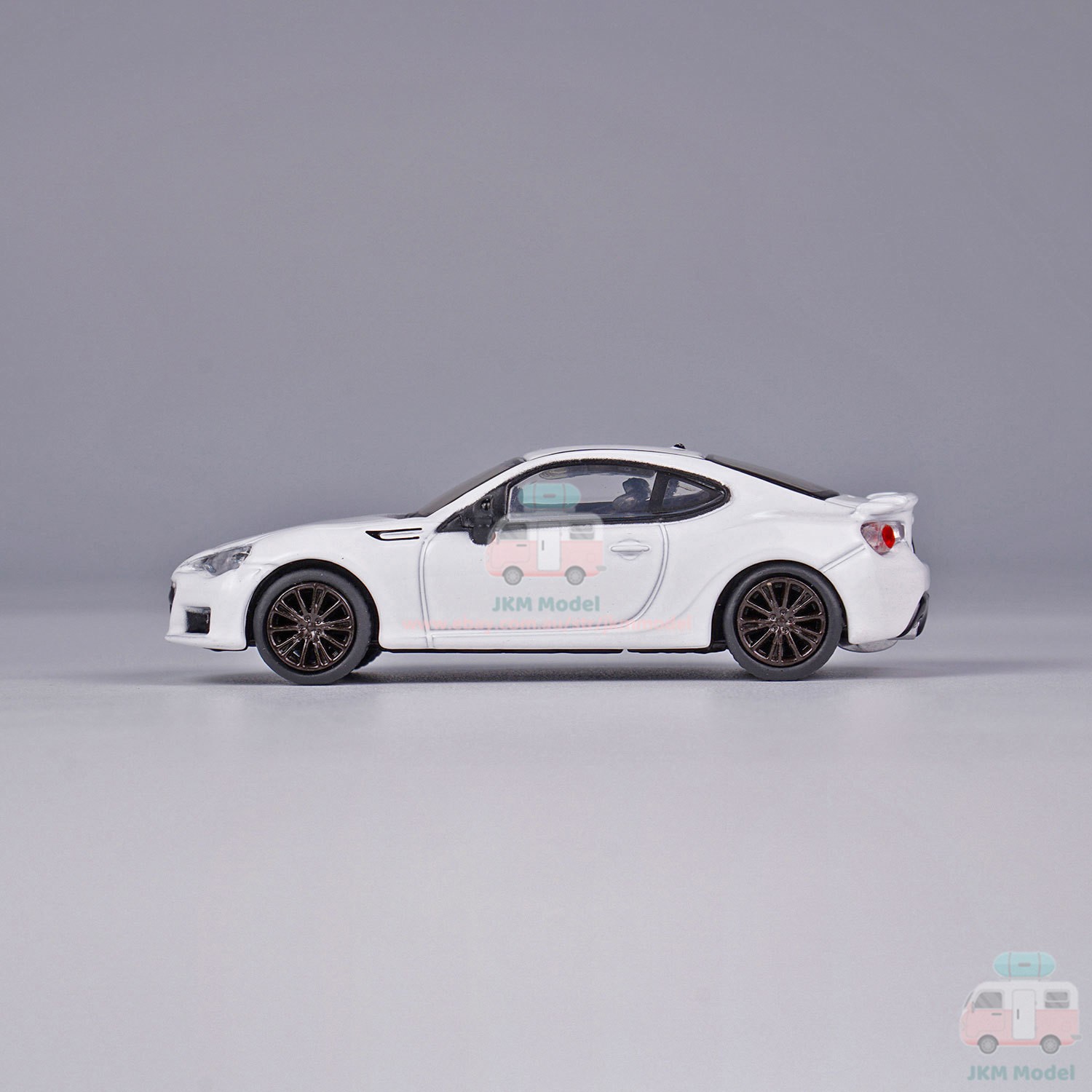 1:64 Subaru BRZ 2020 Model Car Alloy Diecast Vehicle Collection Kids Gift White