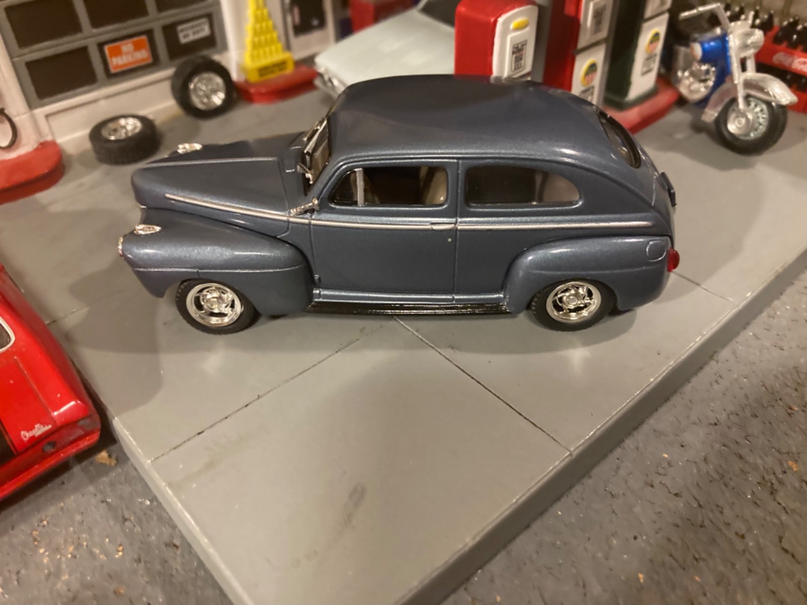 Custom 1 of a Kind 1941 Hot Rod Ford Two Door Sedan, 1/43 Scale, in Original Box