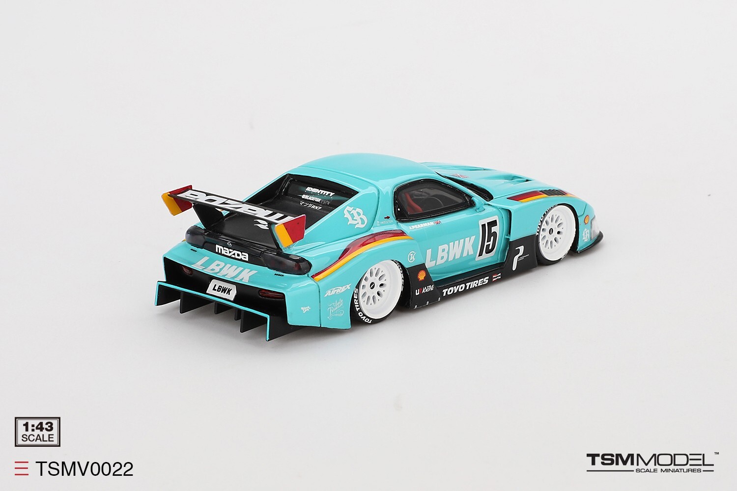 TSM-Model 1:43 MAZDA RX-7 LB-Super Silhouette Liberty Walk Europe