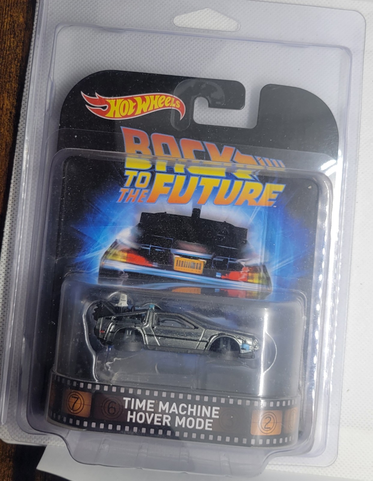 Time Machine Hover Mode Back to The Future Part II Hot Wheels 2015 Retro Series