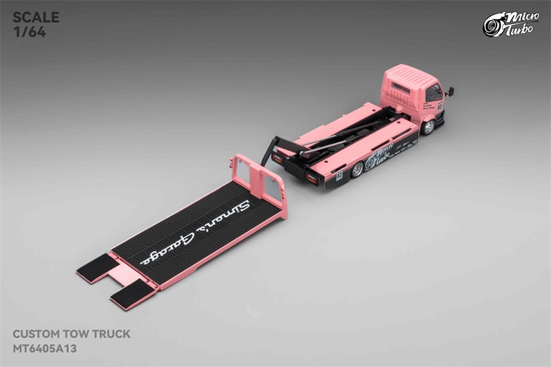 Micro Turbo x Simons Garage 1:64SlMON’S GARAGE/S13 Silvia 180SX Pink Livery Car