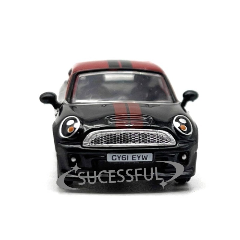 1:76 Red Mini Cooper Coupe Metal Diecast Sport Car Model Brand New