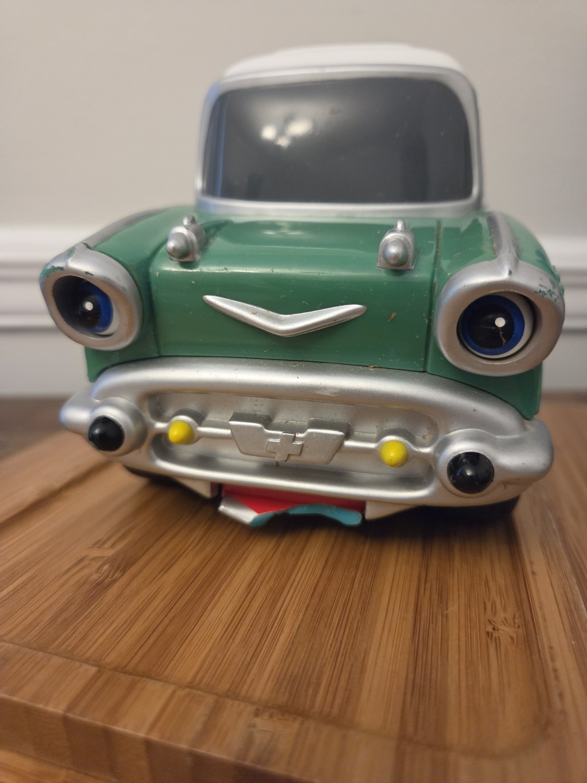 2001 ERTL Little Muscle 1957 CHEVROLET BEL AIRE Push n Roll green STEADIE car