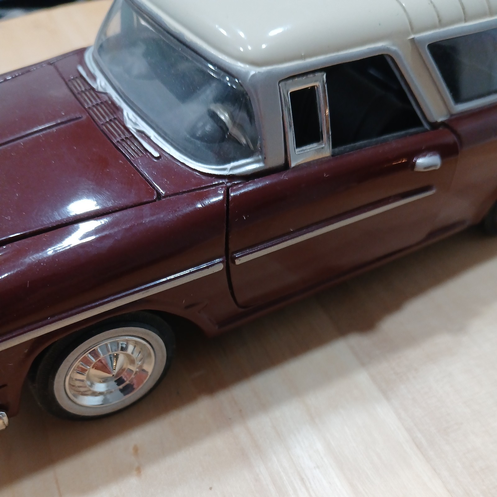 ’55 CHEVROLET BELAIR NOMAD WAGON 1955 TWO TONE SUPERIOR SUNNY SIDE LIMITED