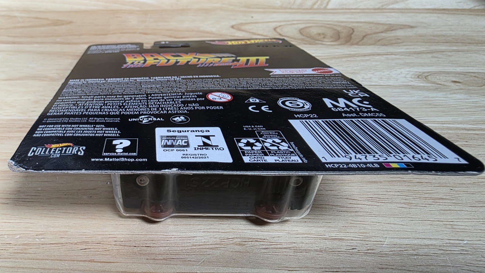Hot Wheels Premium Back To The Future III DeLorean Time Machine 1955