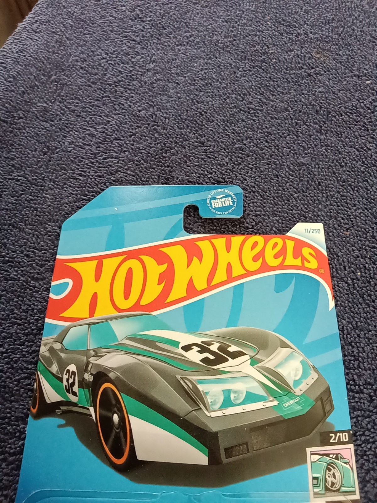 new 2024 hot wheels 76 greenwood corvette (hw modified 2/10) #11/250