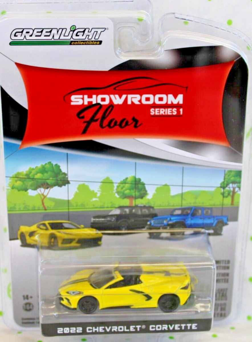 2022 GREENLIGHT Showroom Floor Series 1 2022 Chevrolet Corvette #68010-A