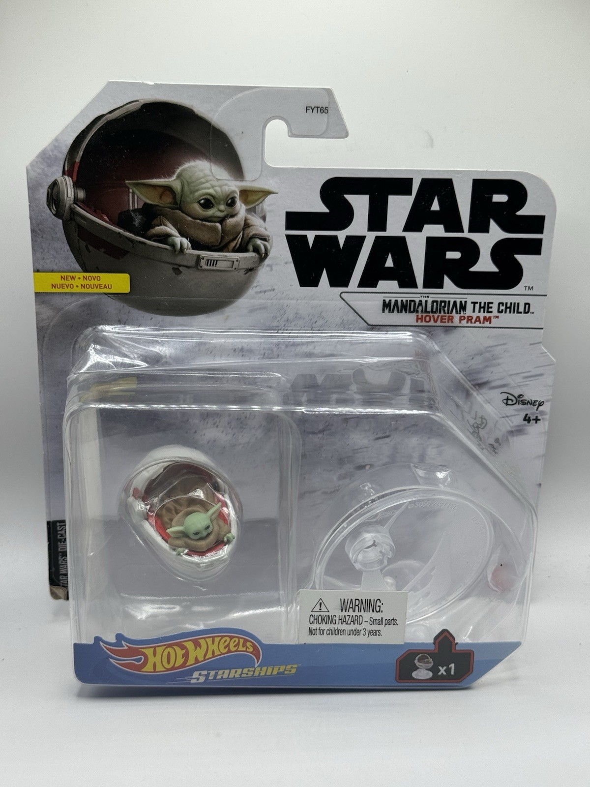 Hot Wheels Starships Star Wars The Mandalorian” The Child Hover Pram – Diecast