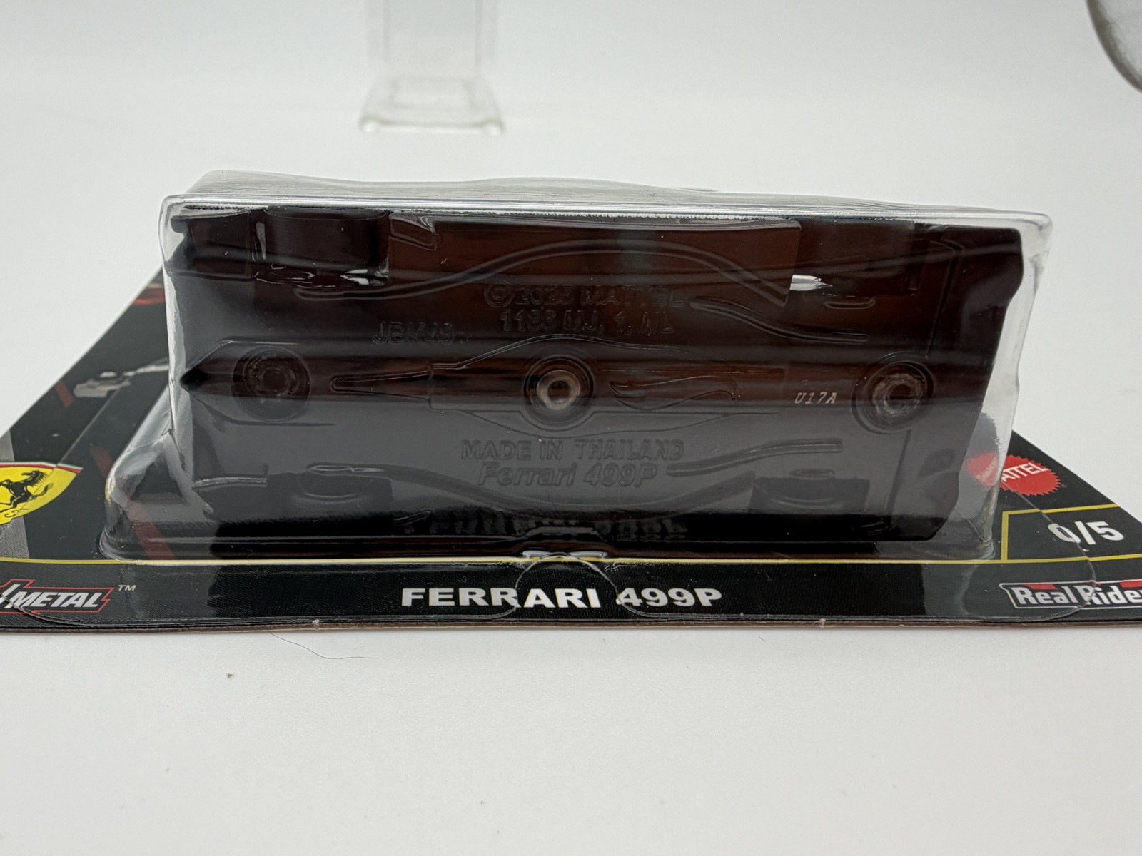 2025 Hot Wheels Premium Circuit Legends Ferrari 499P Black CHASE 0/5 w/Protector