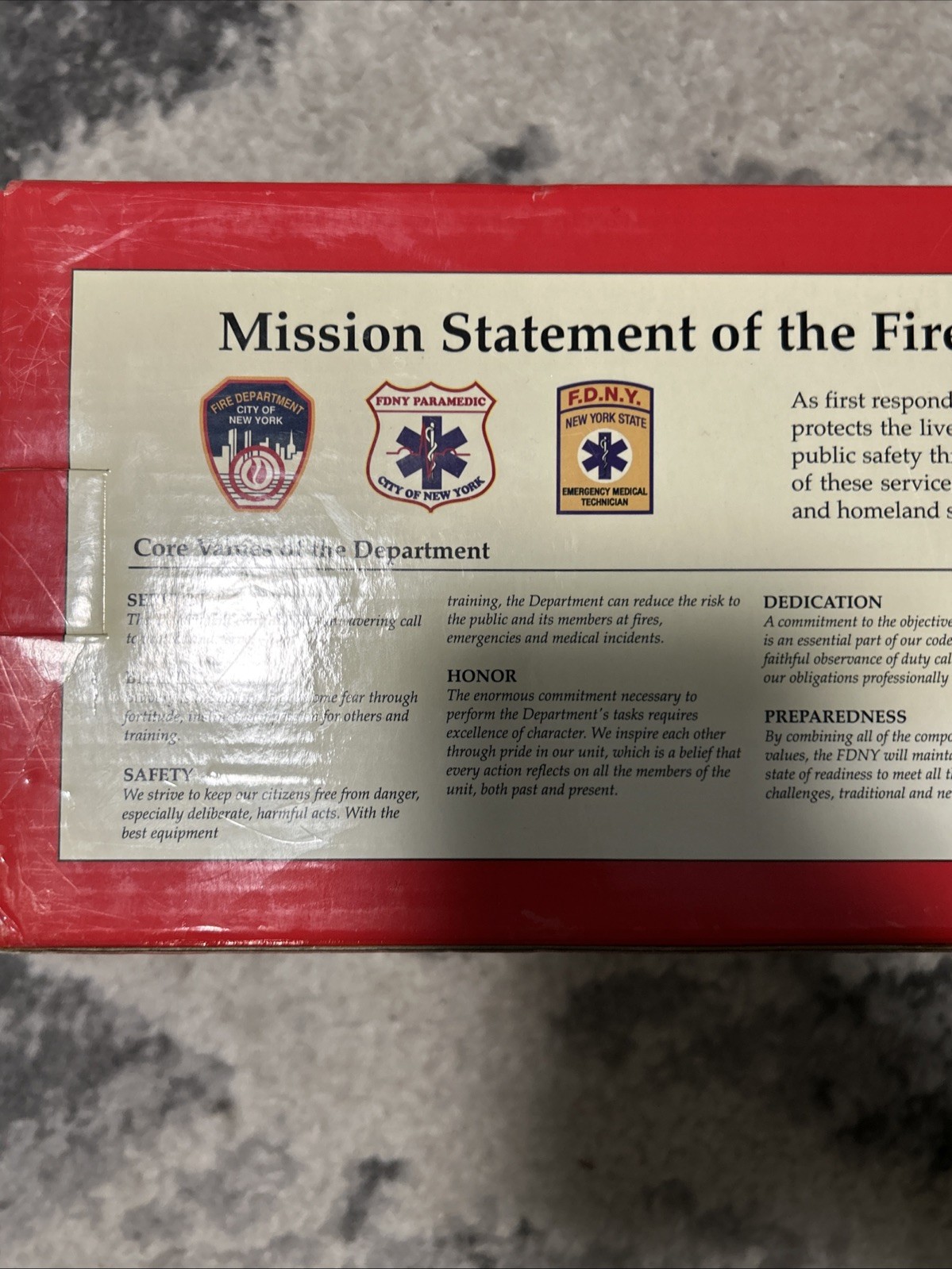 1:32 Code 3 FDNY New York Fire Department Freightliner MT-55 Command Post New