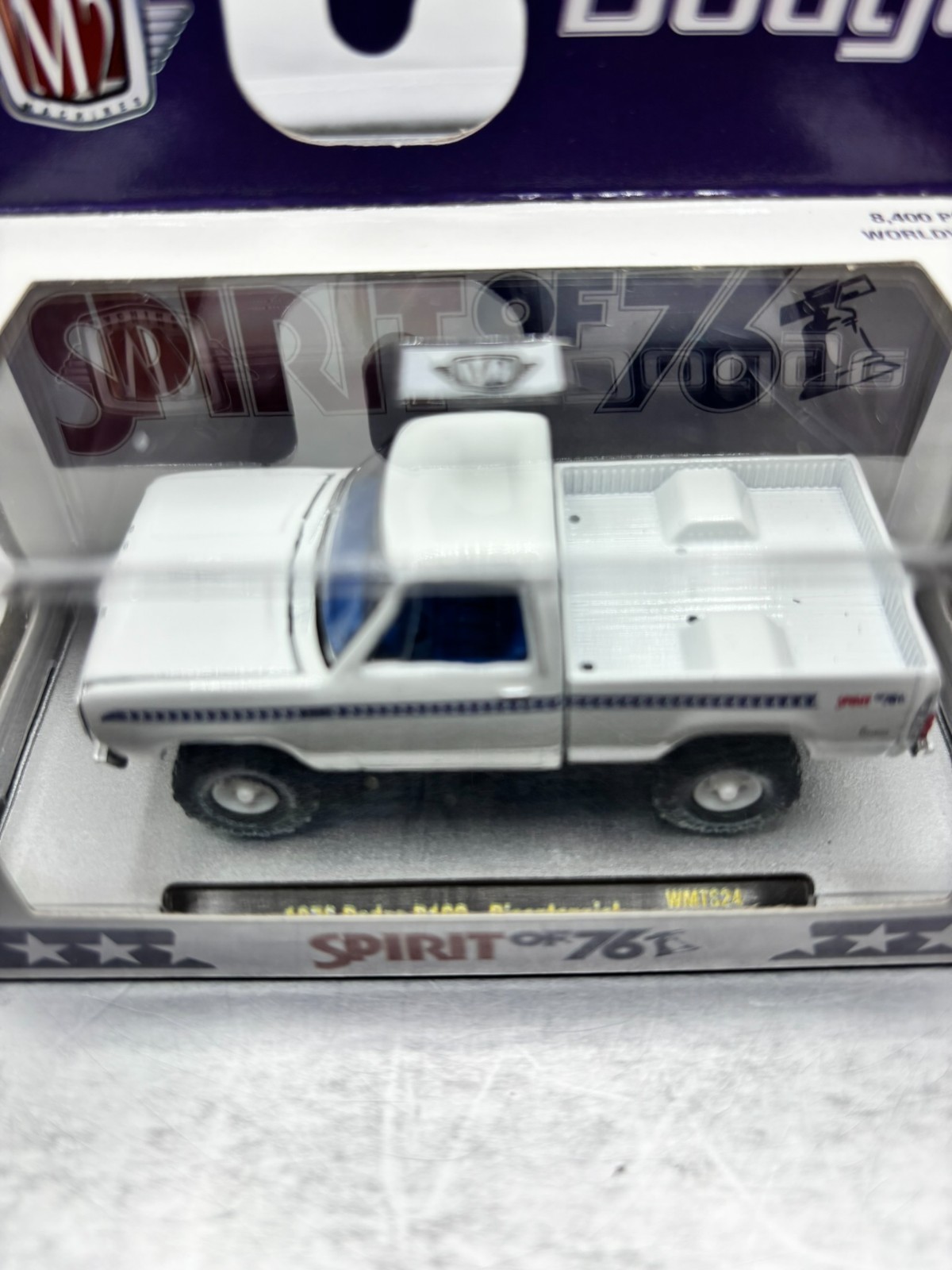 M2 Machines (Spirit of 76 )- “1976 Dodge D100- Bicentennial”