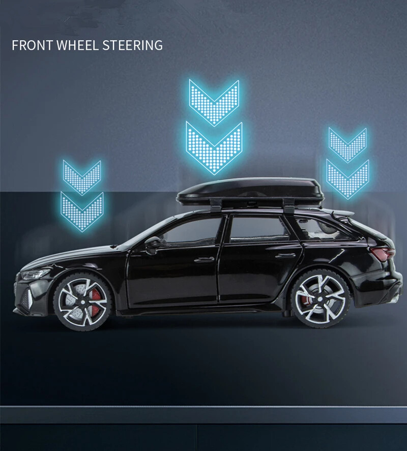 1:32 Audi RS6 Avant Alloy Station Wagon Model Sports Toy Car