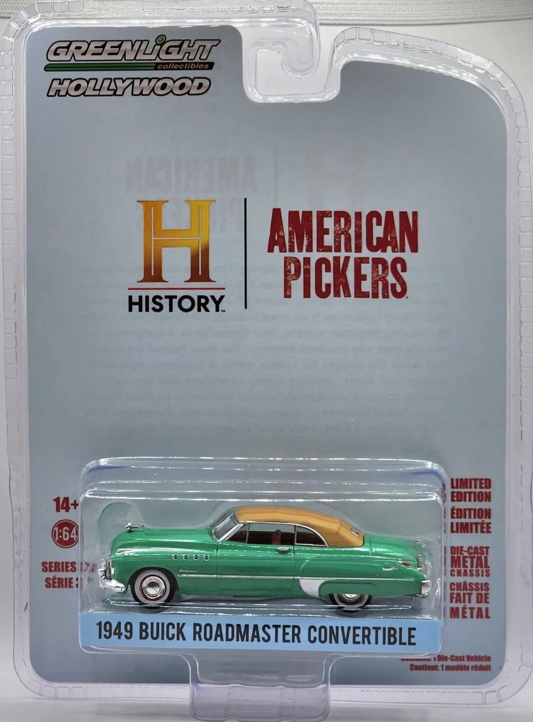GREENLIGHT HOLLYWOOD SERIES 37 FACTORY SEALED CASE OF 6 VEHICLES POSSIBLE CHASE!