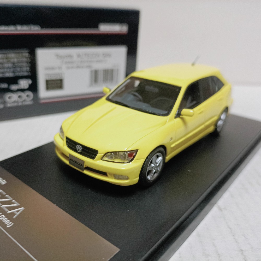 Hi Story 1/43 Altezza Gita AS200 2001 Yellow Bite Shark wagon model