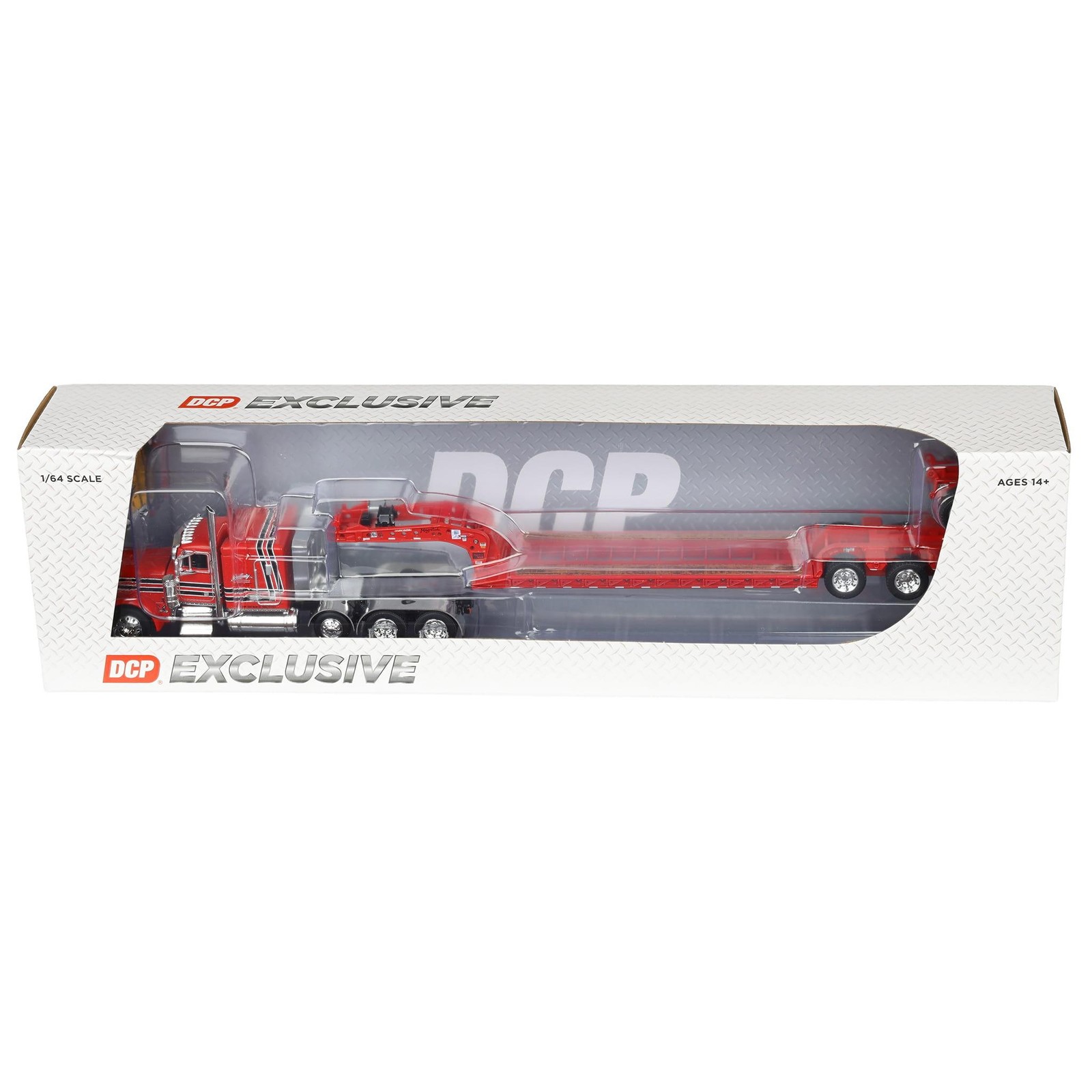 1/64 Peterbilt 379 Semi with Fontaine Magnitude Lowboy Trailer, DCP, 60-2355