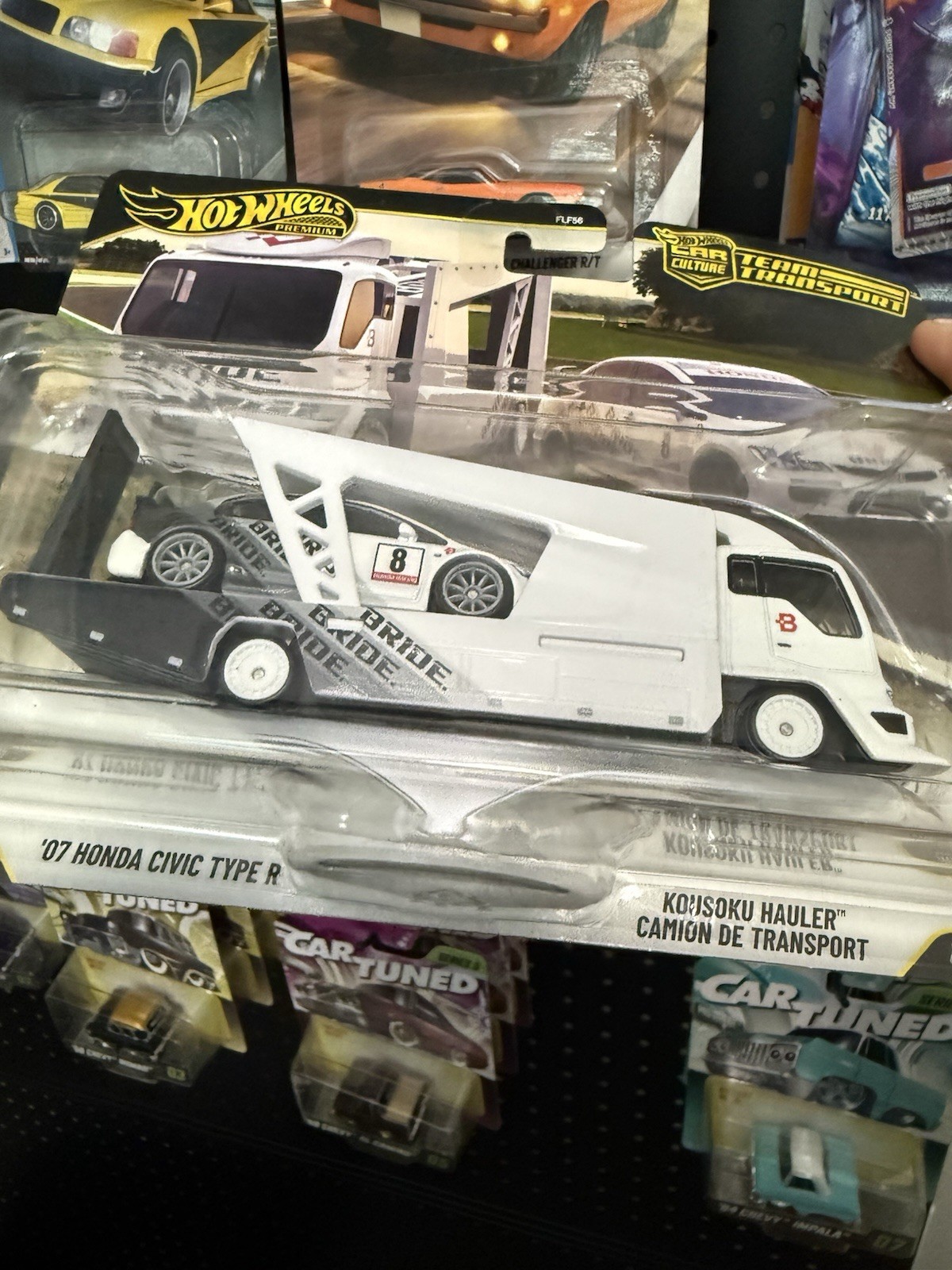 Hot Wheels Team Transport ’07 Honda Civic Type R with Kousoku Hauler