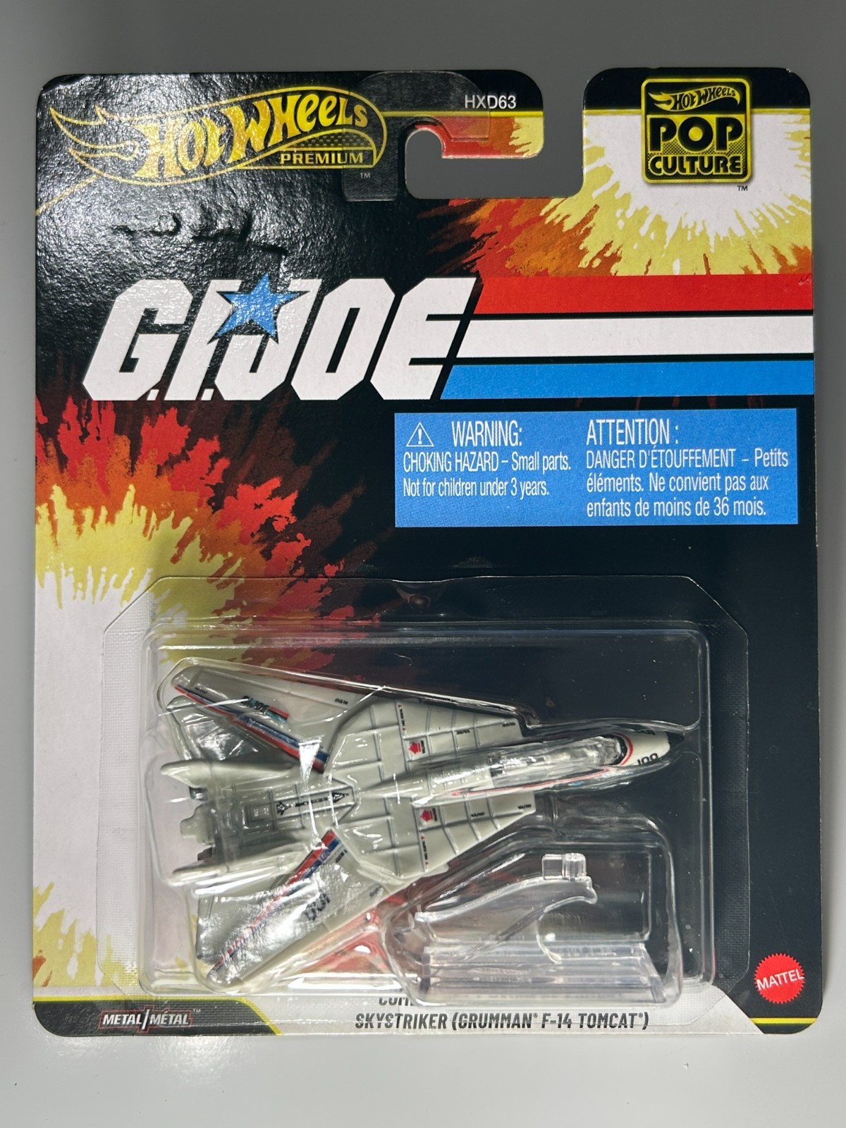 Hot Wheels Pop Culture | GI JOE Sky Striker Jet + Cobra H.I.S.S. Tank (Set of 2)