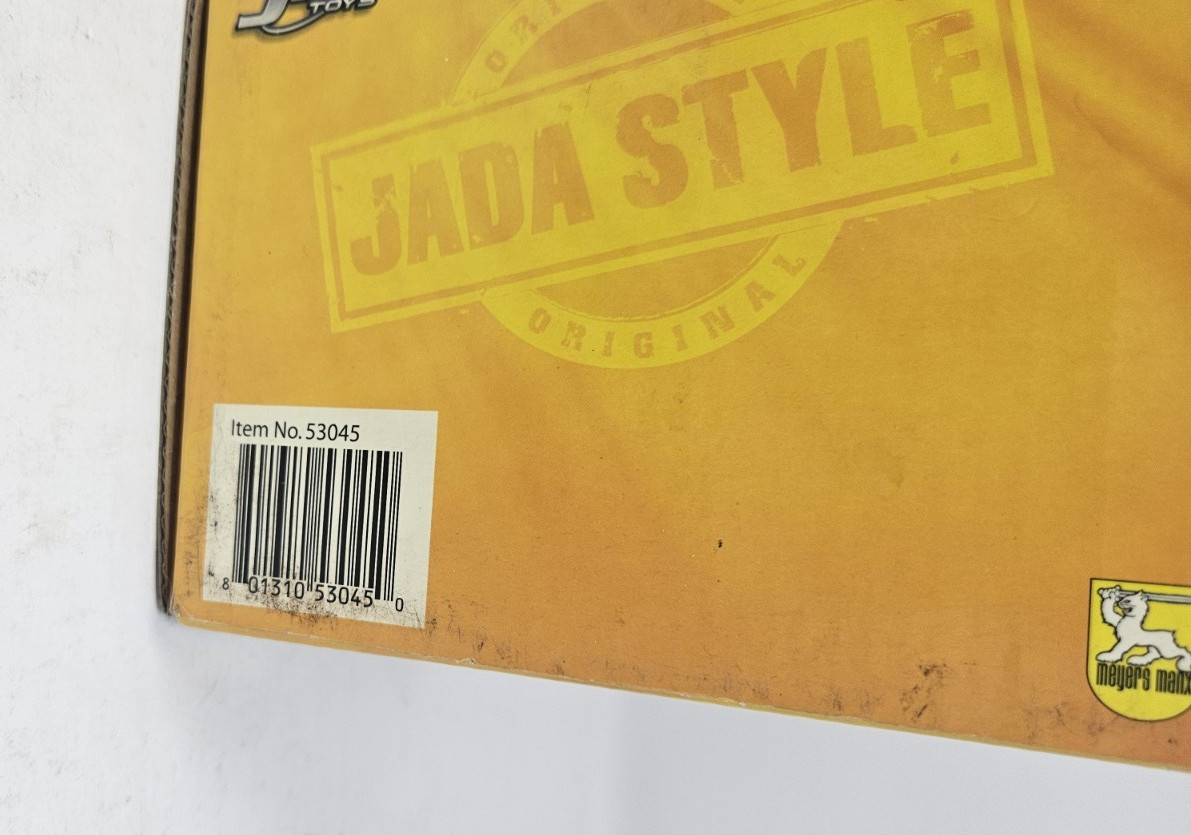 Jada Toys VDUBS Volkswagen Bus Pickup 1963 1:24 Diecast Black Tan – Box Damage