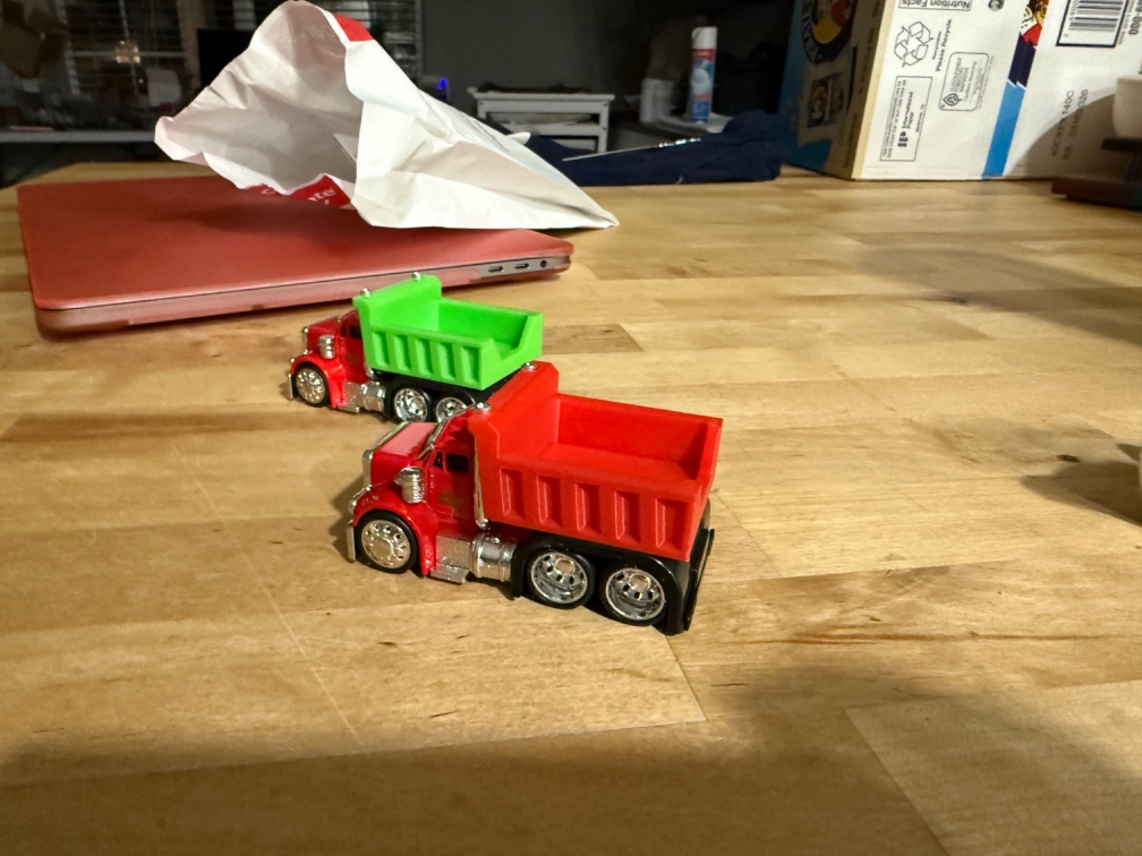 3D Printed Car Tuned Rig Dump truck attachment