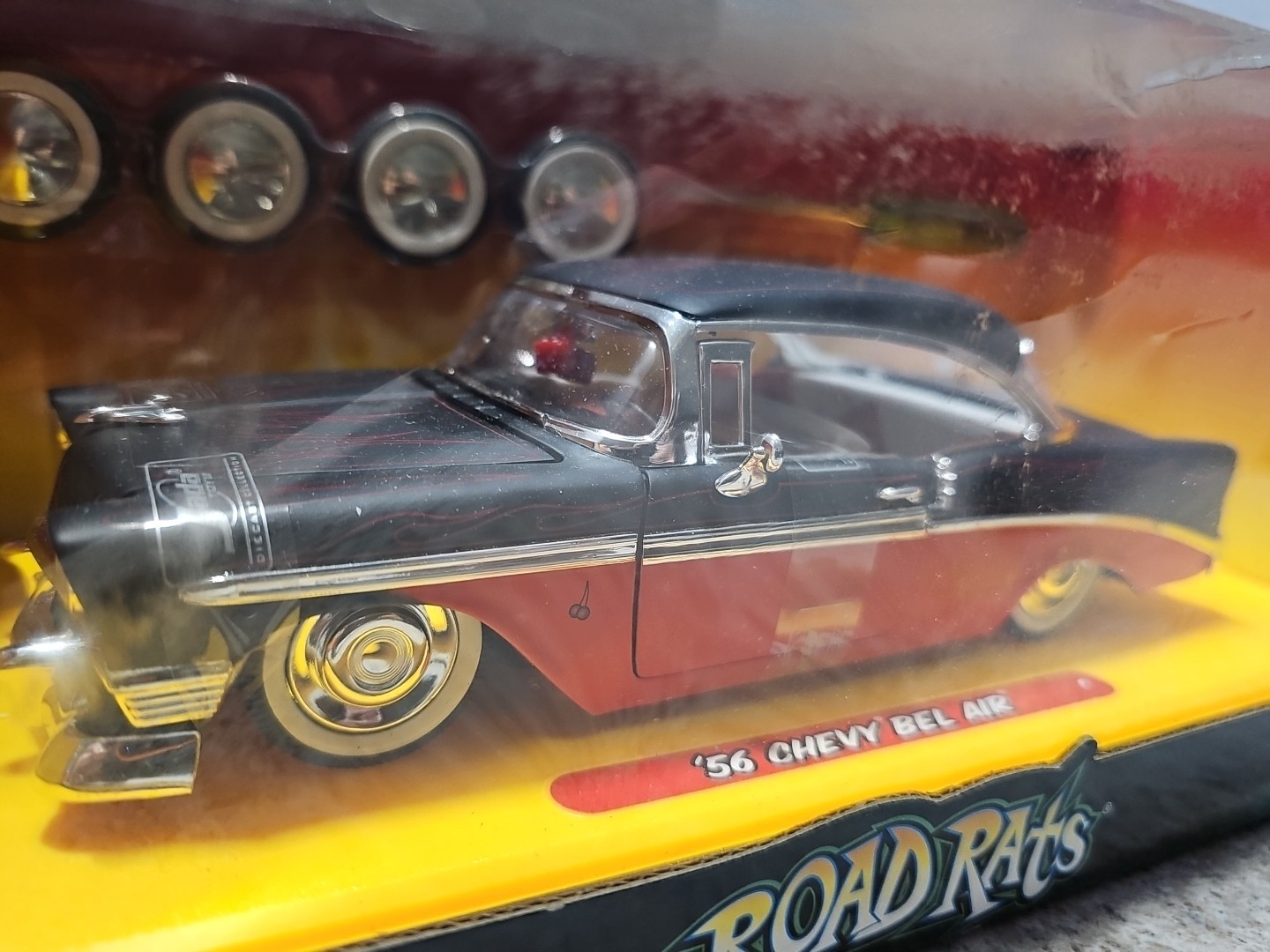 Vntg 2003 Jada Road Rats 1956 Chevrolet Bel Air 1:24 Scale Diecast Car