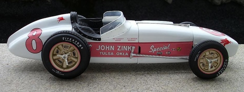 Race Car Formula 1 Vintage Classic Custom Hot Rod Model Promo