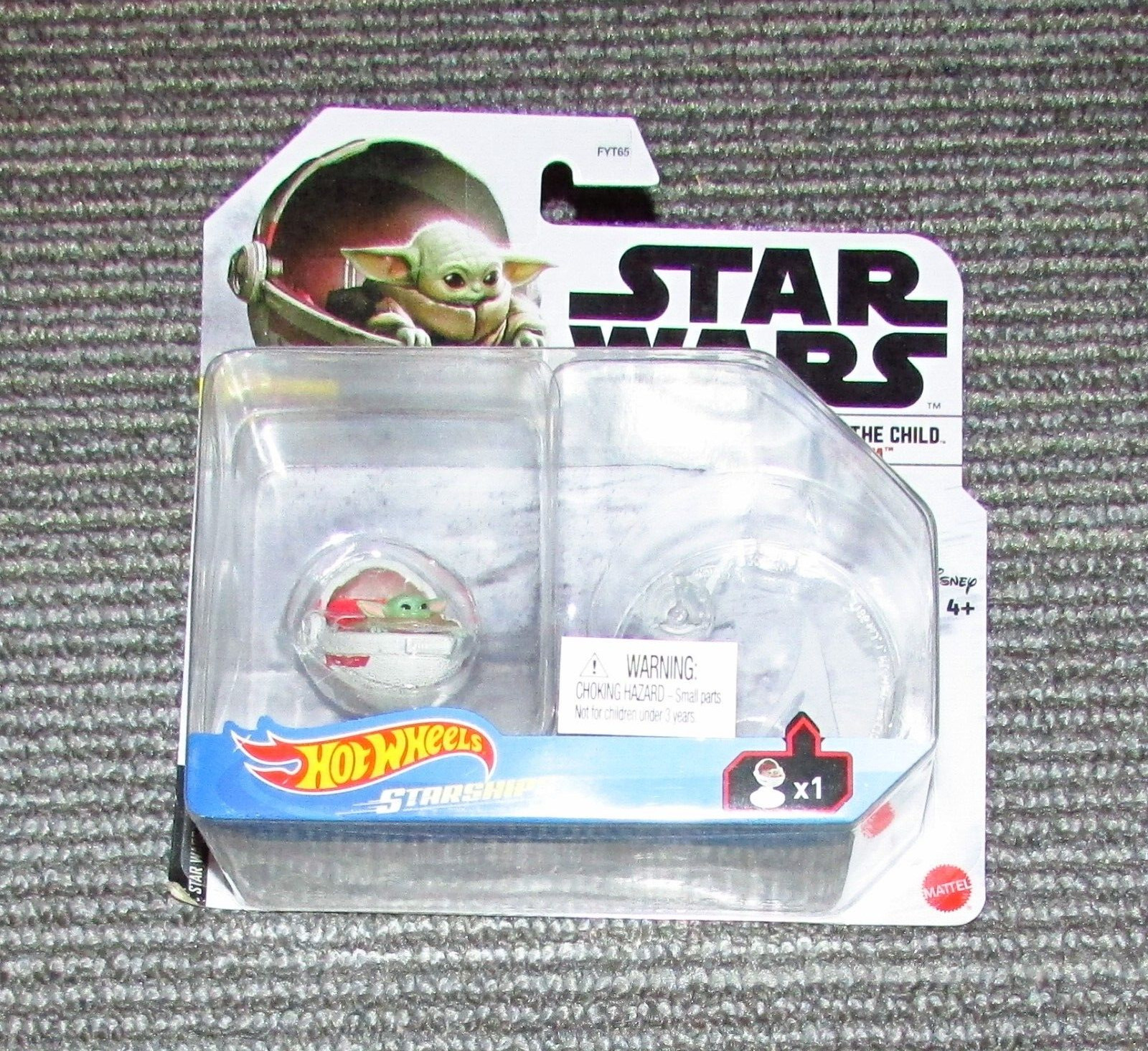 Hot Wheels Starships Star Wars Mandalorian The Child Hover Pram Collectable Toy