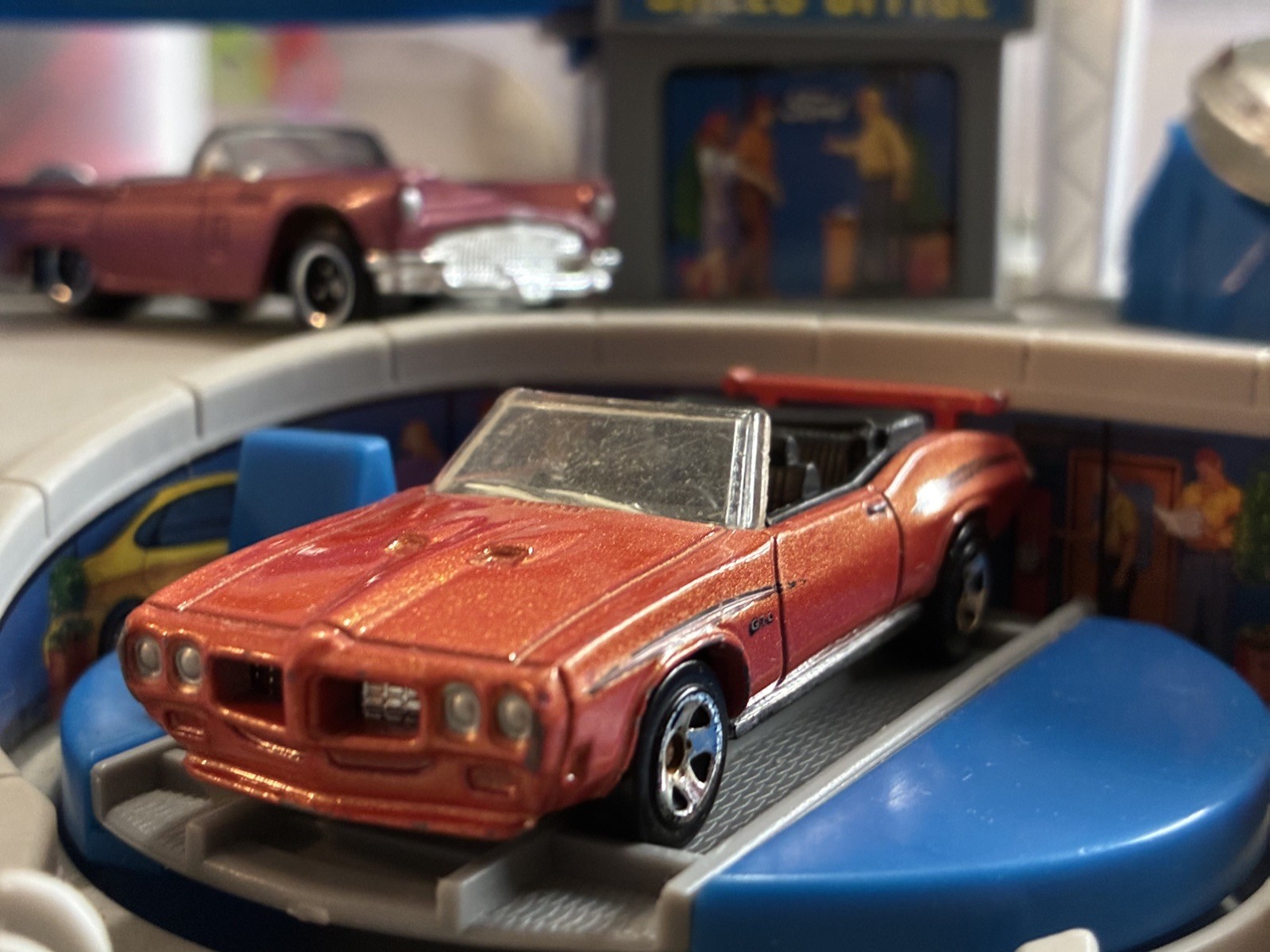 Hot Wheels 1970 Pontiac GTO Convertible Loose Diecast 1:64 Scale 2007