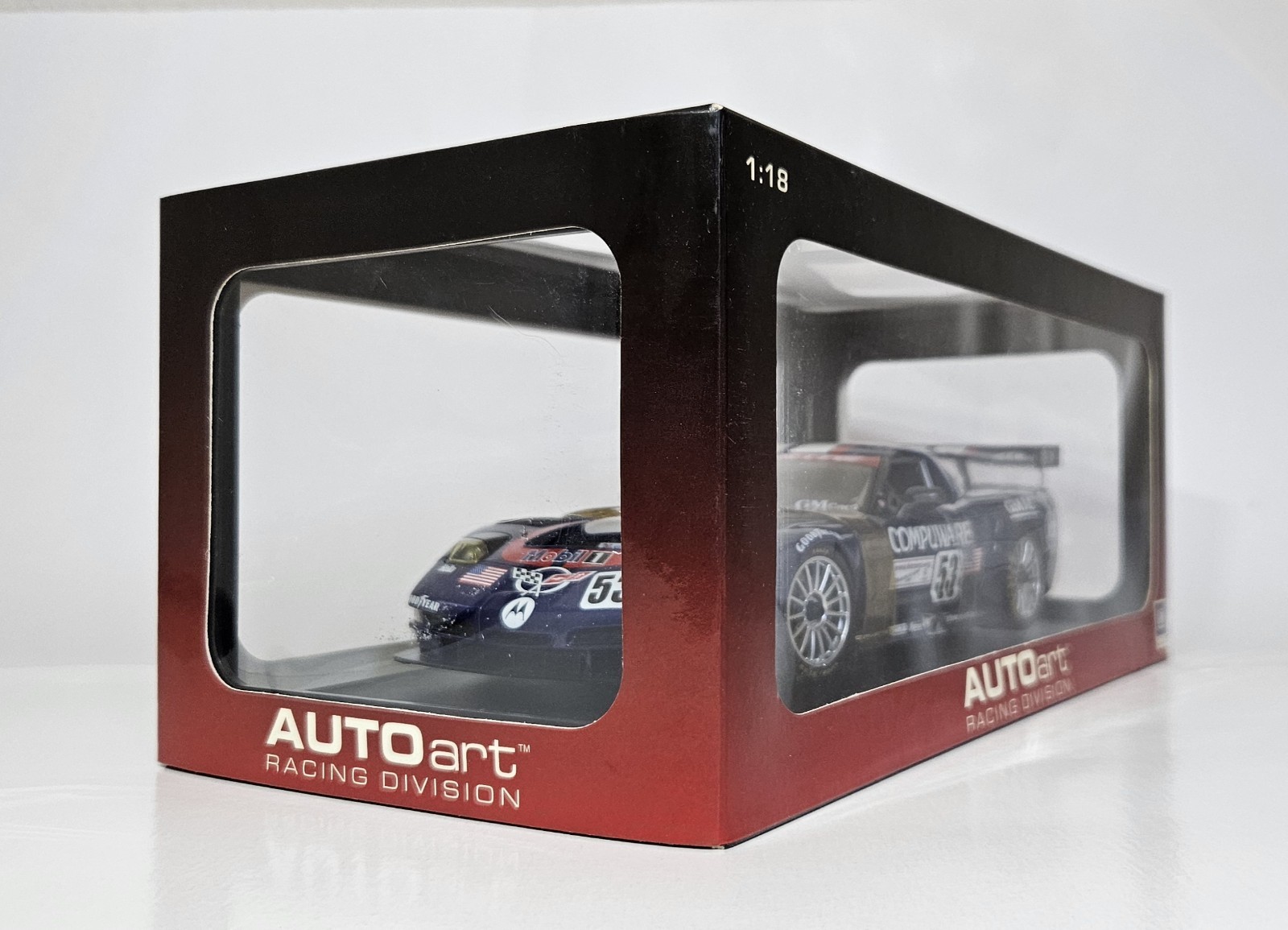 2003 Corvette C5R #53 Auto Art Racing Division 1:18 NEW SEALED 24Hrs Lemans