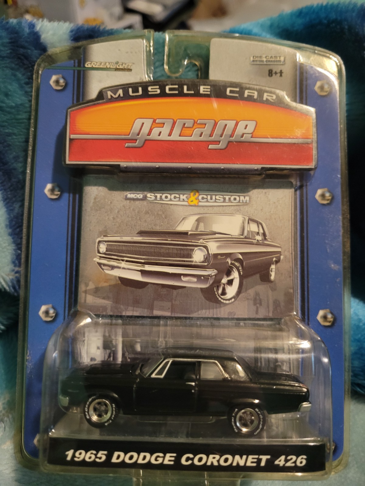 Greenlight Muscle Car Garage 65 Dodge Coronet 426 Black Last One