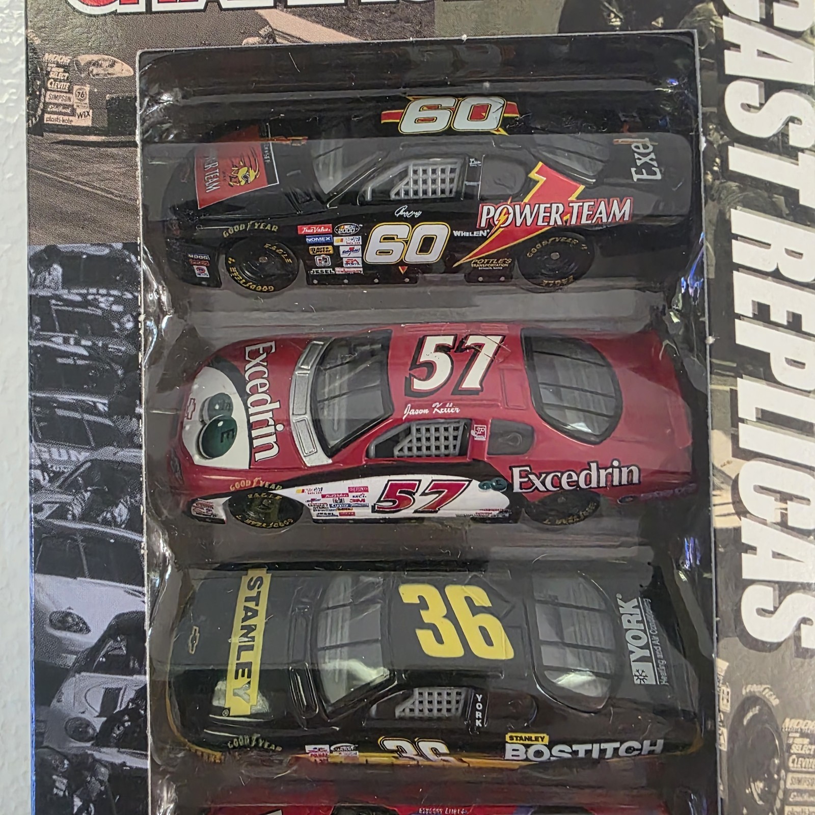 Racing Champions Vintage 2000 Nascar 5-Pack Diecast Replicas 64th Mint In Packag