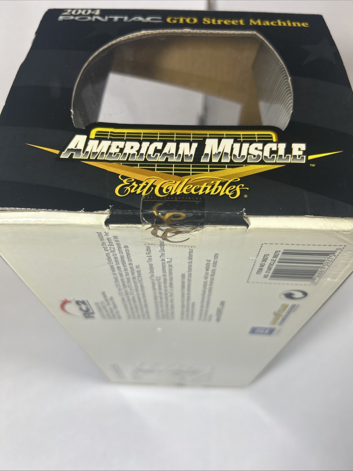 American Muscle Toys R Us Exclusive 2004 Pontiac GTO Street Machine Yellow ETRL
