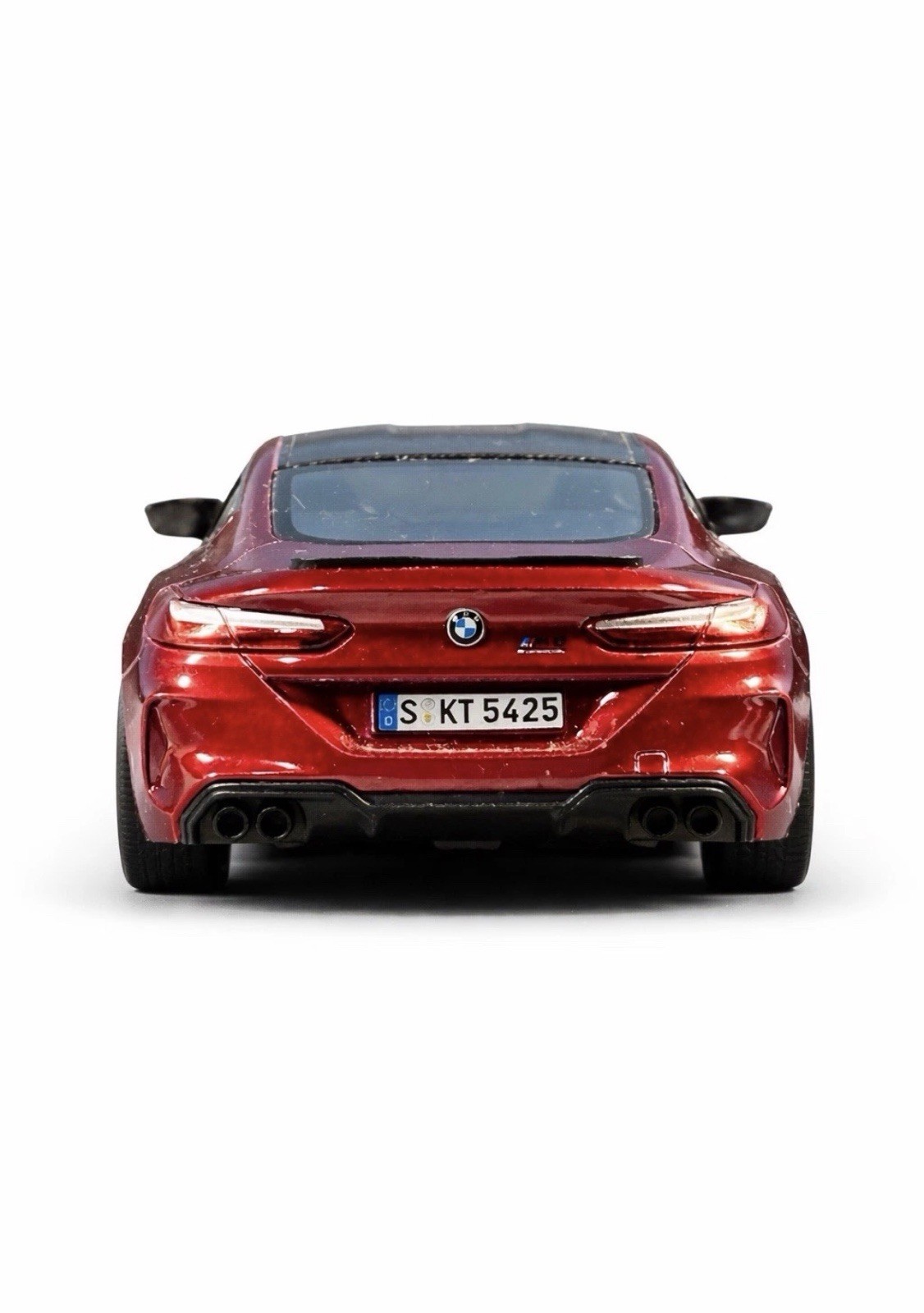BMW M8 Competition 1:36 Scale 5″ Die Cast Model w/Pullback Action (Red) (NO BOX)
