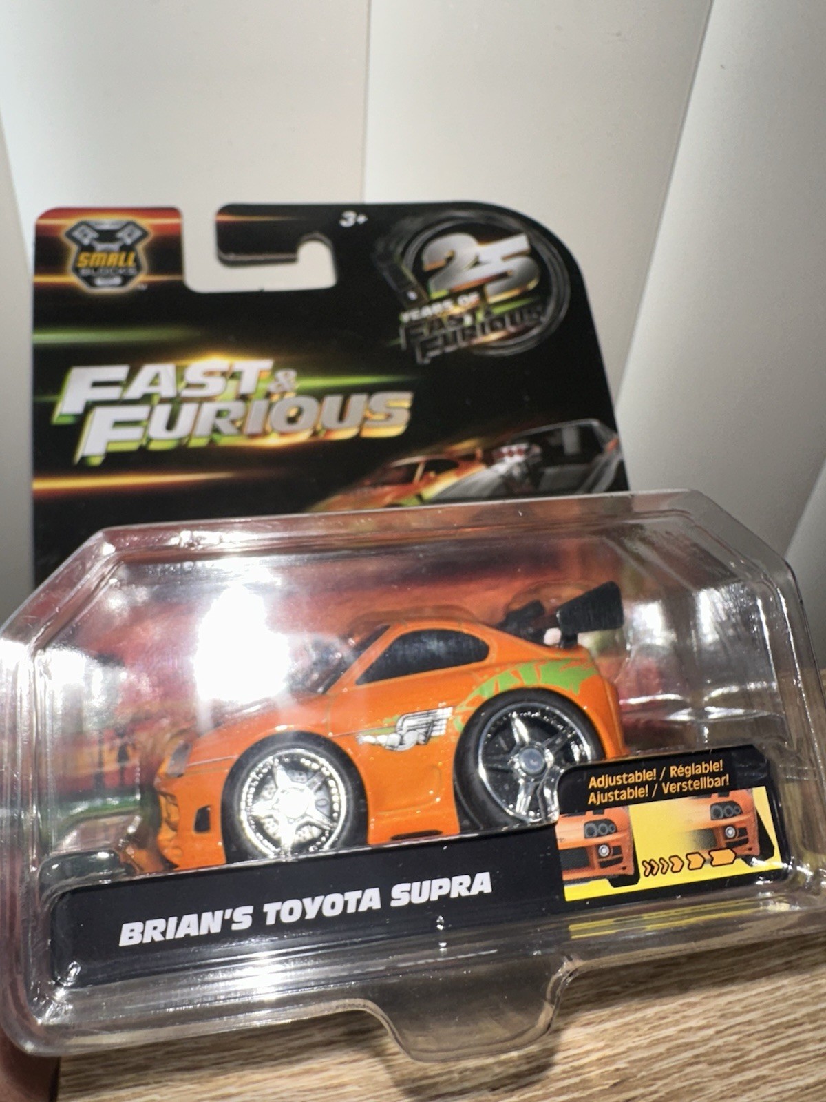 Jada Toys Toyota Supra Fast & Furious Orange Diecast 1:43 Unopened Box