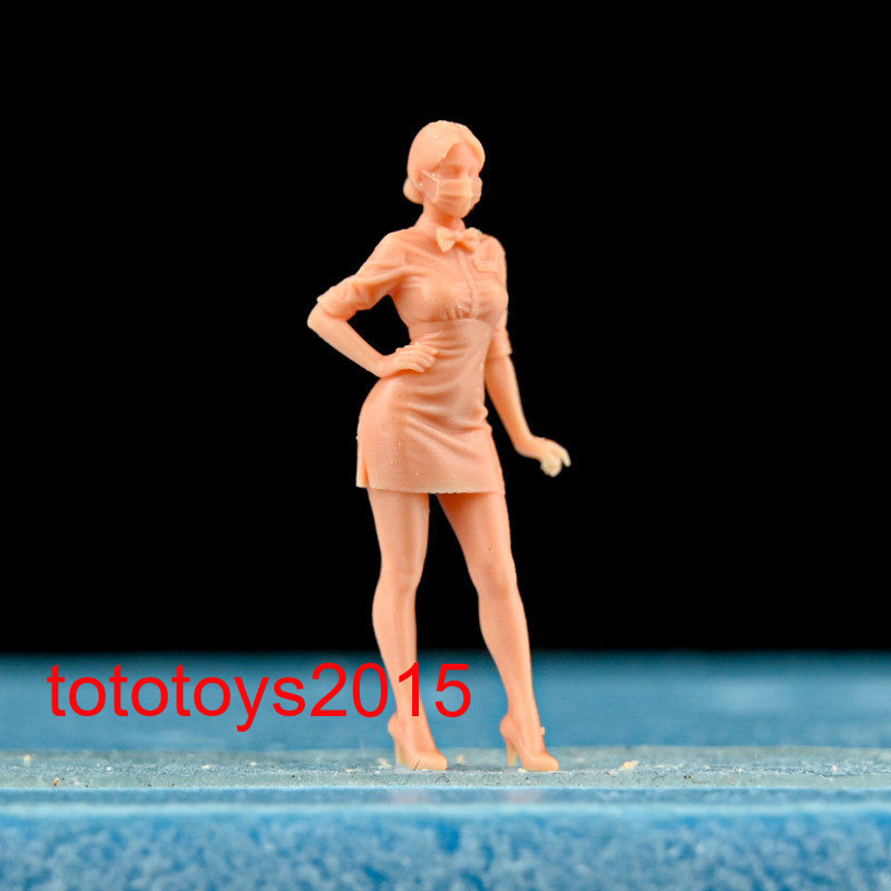 1/72 1/87 1/64 1/43 1/35 1/32 1/24 Female waitress Scene Miniatures Figures Doll