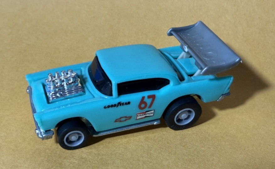 Hot Wheels ’57 CHEVY Power Command Racers Vintage Excellent Pullback action 1990