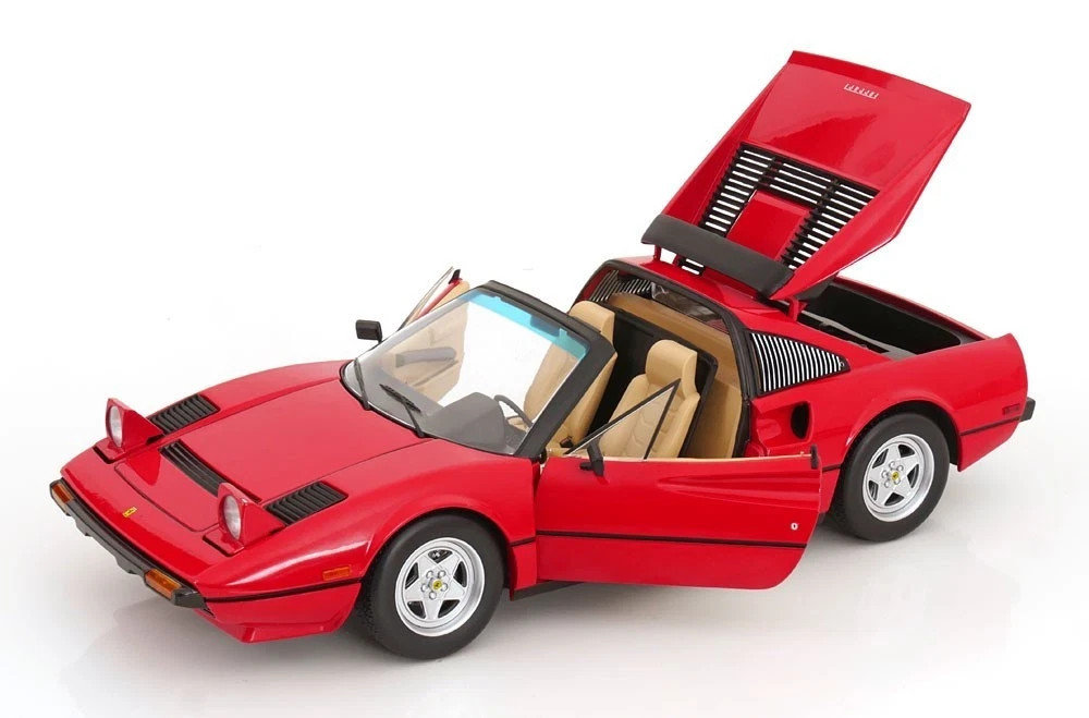 KK Scale Models 1982 Ferrari 308 GTS QV US-Version Red LARGE CAR 1:12*New!